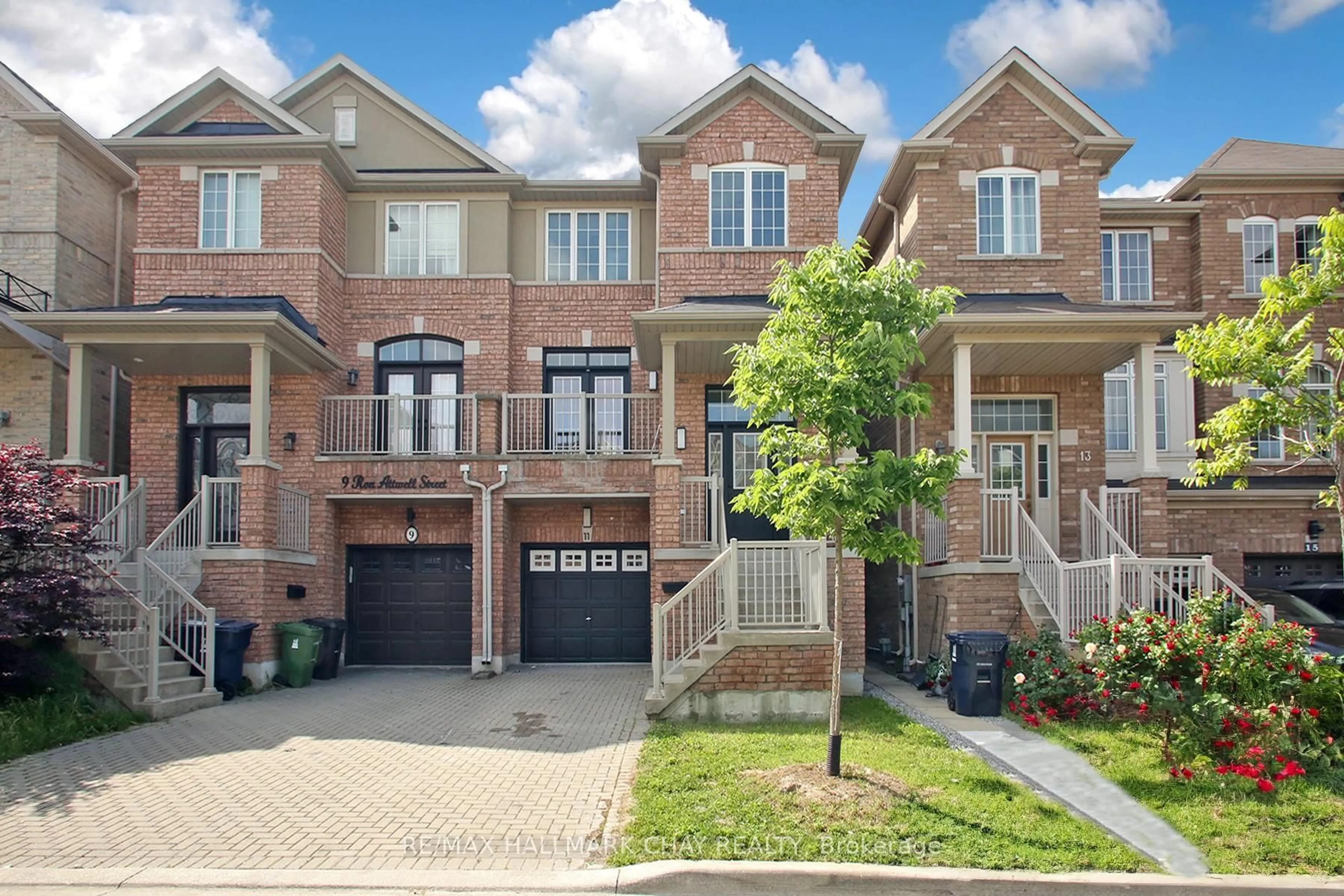 Home with brick exterior material, street for 11 Ron Attwell St, Toronto Ontario M9M 0C1