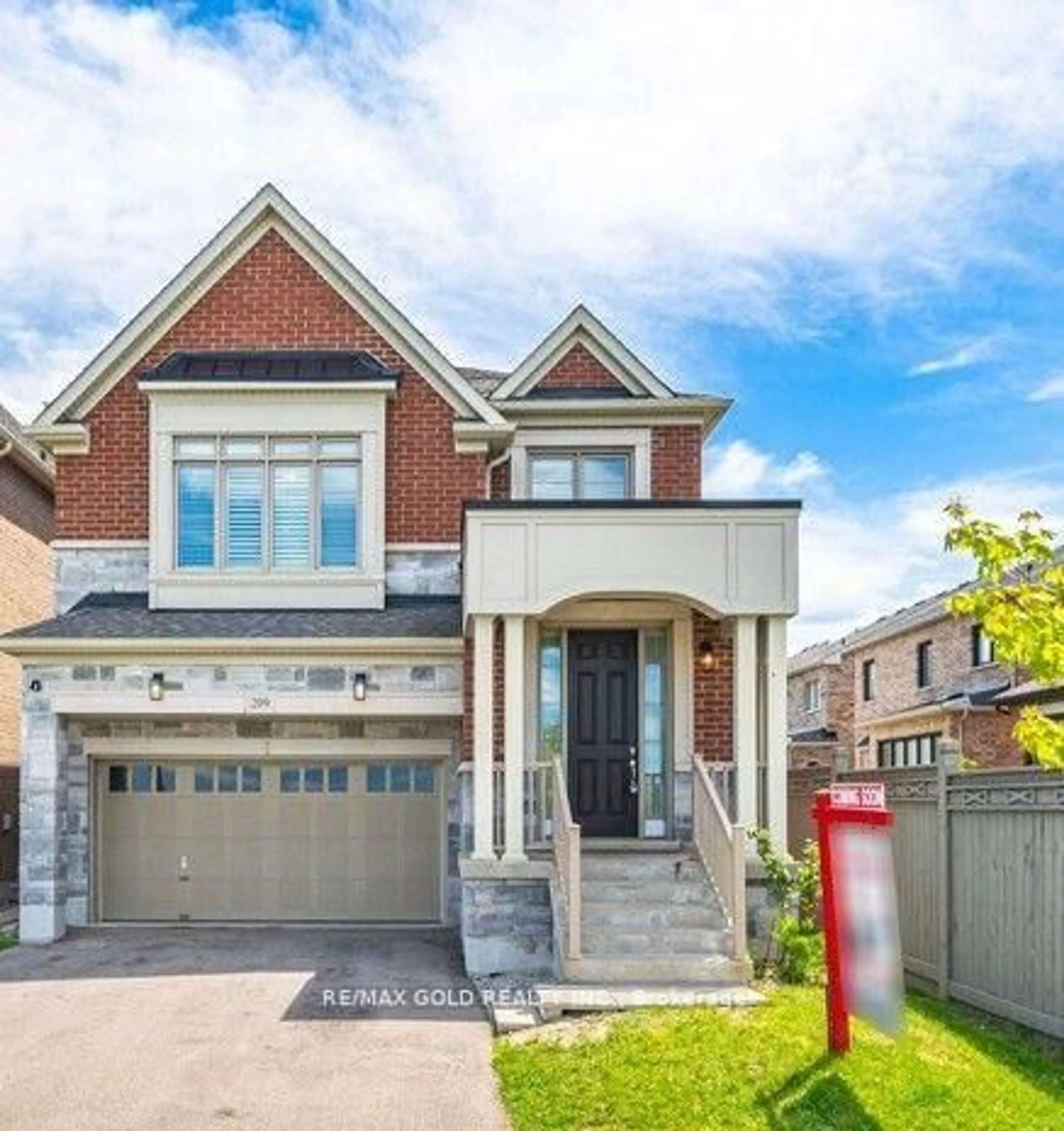 Home with brick exterior material, street for 209 Castle Oaks Crossing, Brampton Ontario L6P 3X3