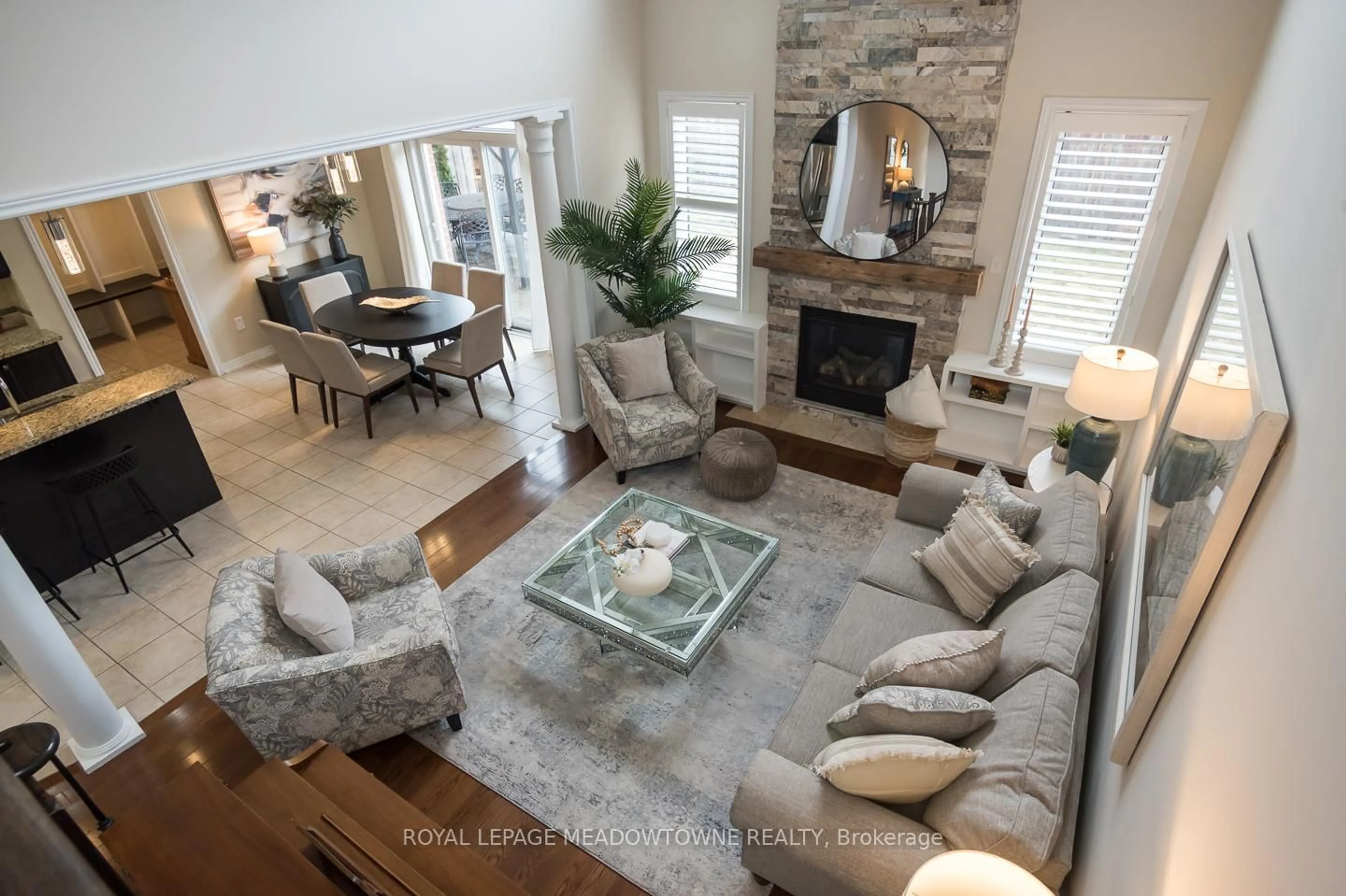 Living room with furniture, unknown for 476 Laundon Terr, Milton Ontario L9T 7X9