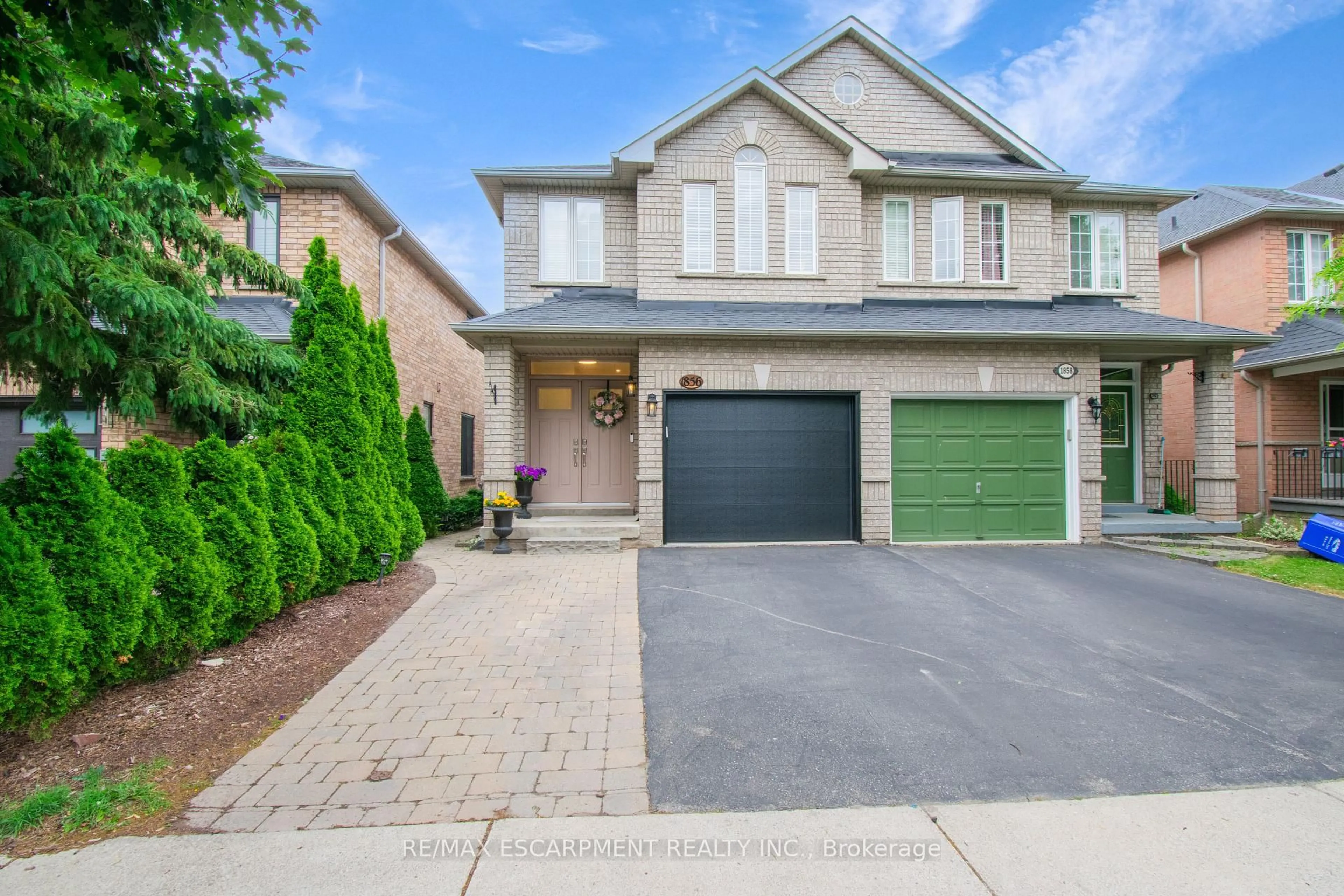 Home with brick exterior material, street for 1856 Creek Way, Burlington Ontario L7L 6P9