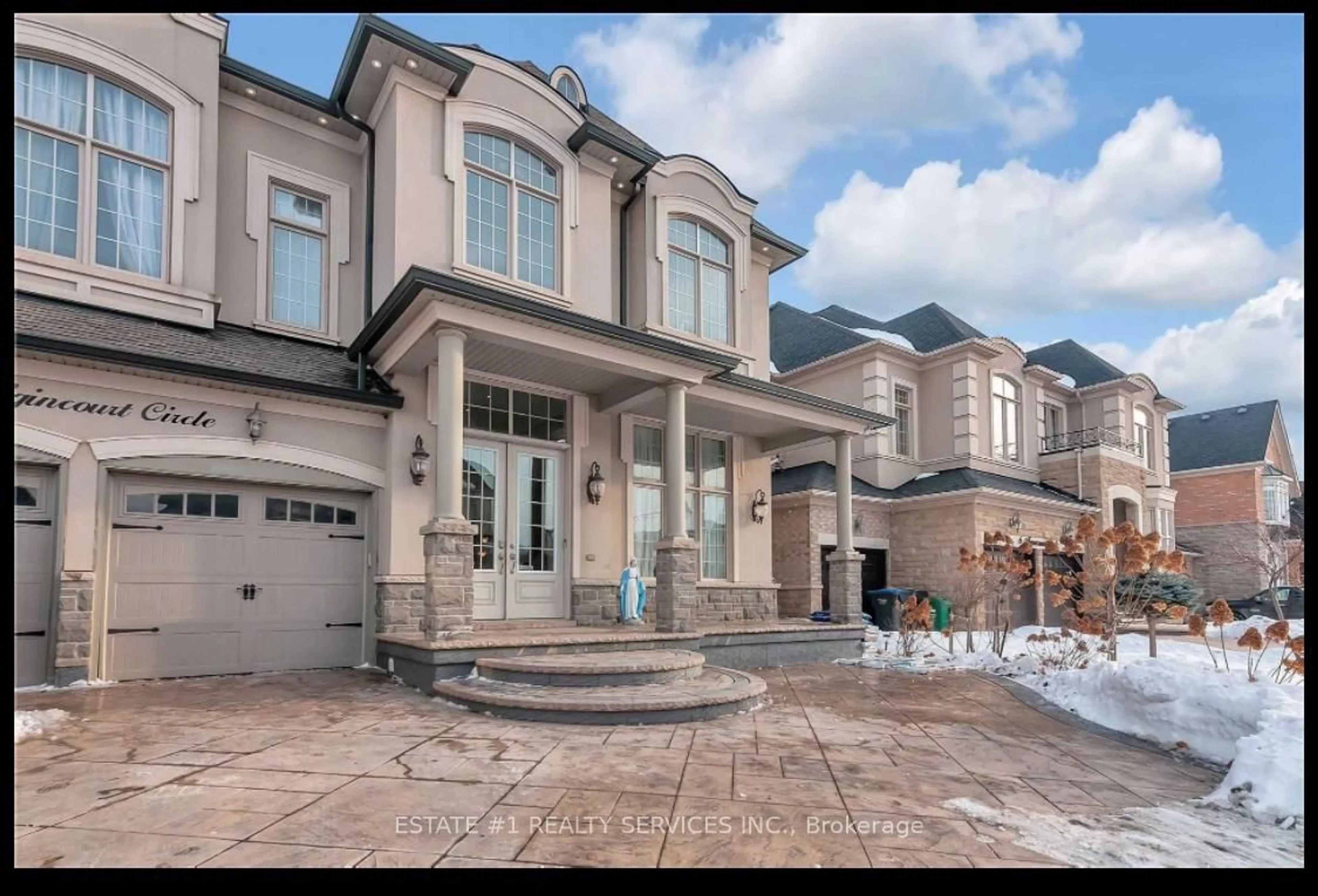Home with brick exterior material, street for 4 Agincourt Circ, Brampton Ontario L6X 2M4