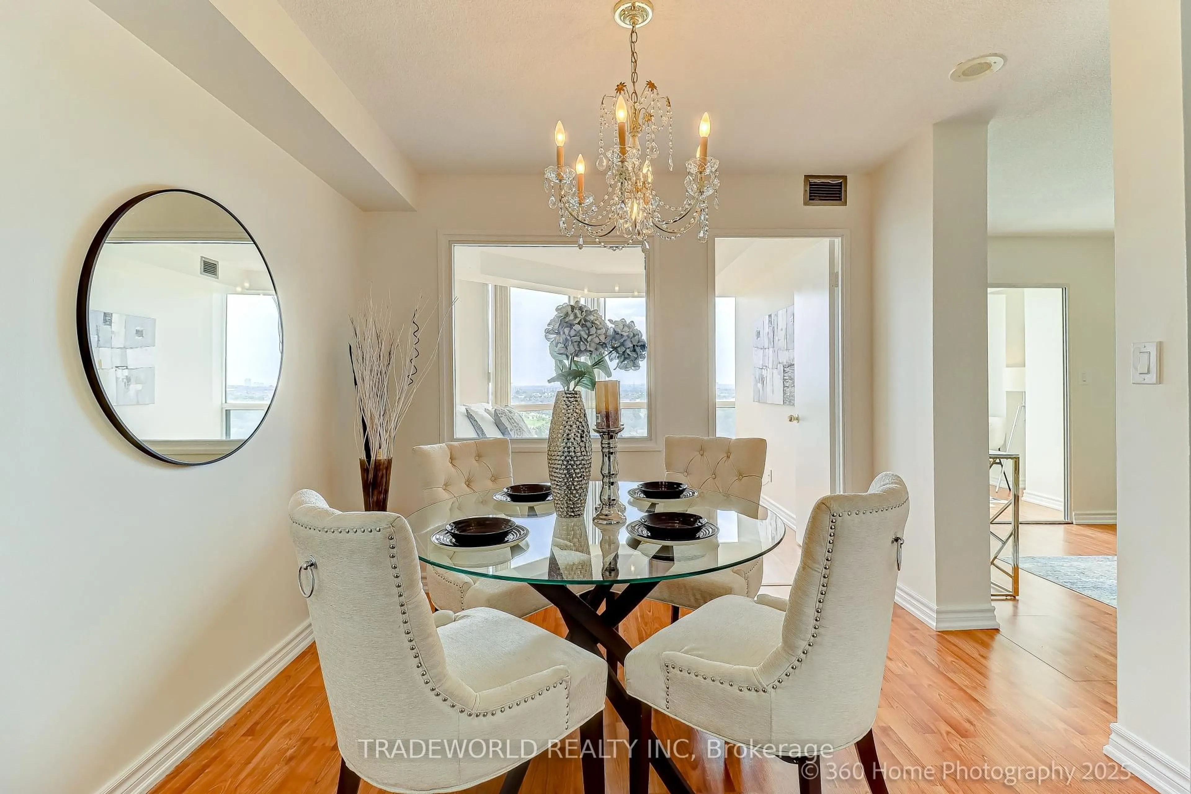 Dining room, unknown for 155 Hillcrest Ave #1909, Mississauga Ontario L5B 3Z2