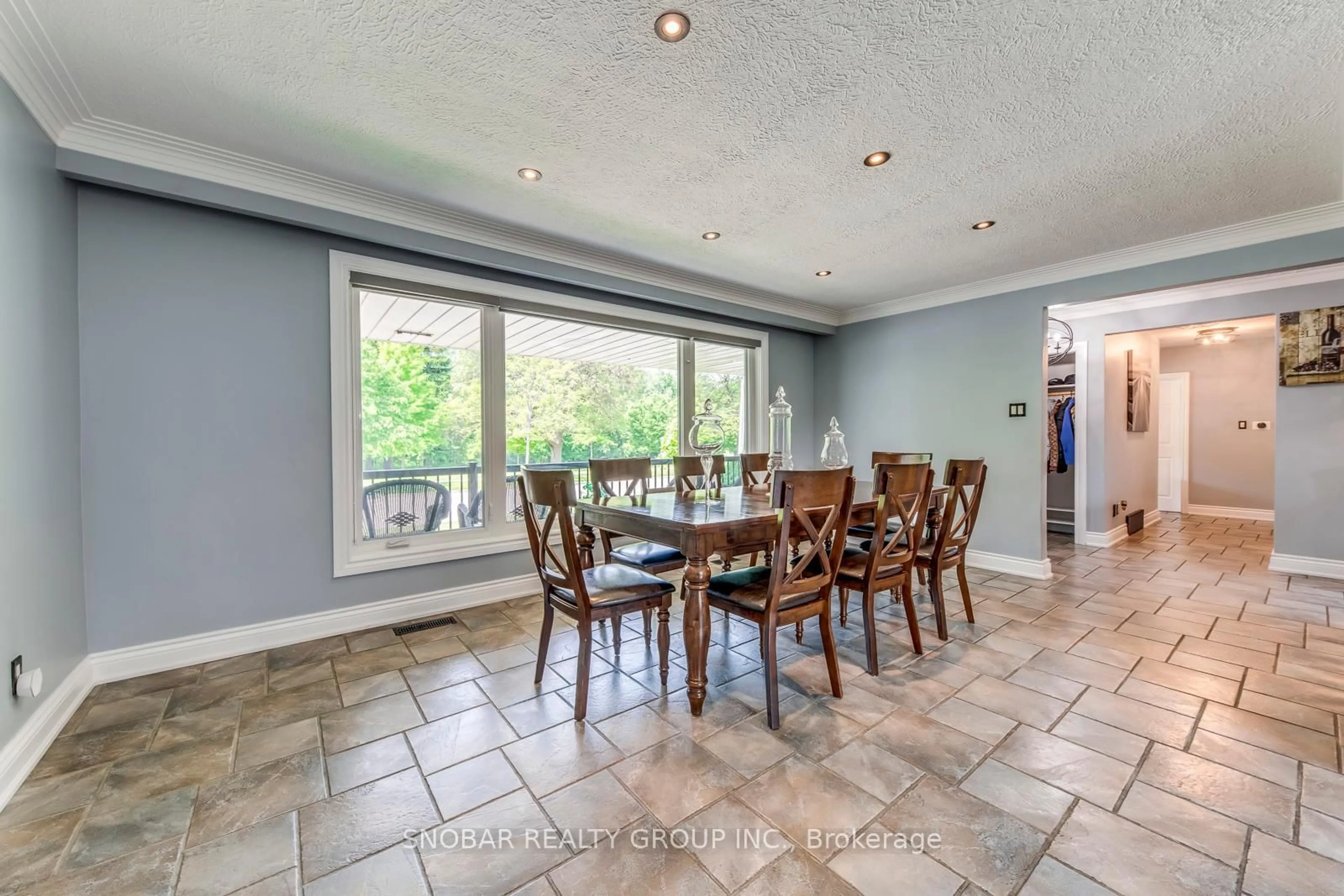 Dining room, ceramic/tile floor for 53 Fenley Dr, Toronto Ontario M9R 1M5