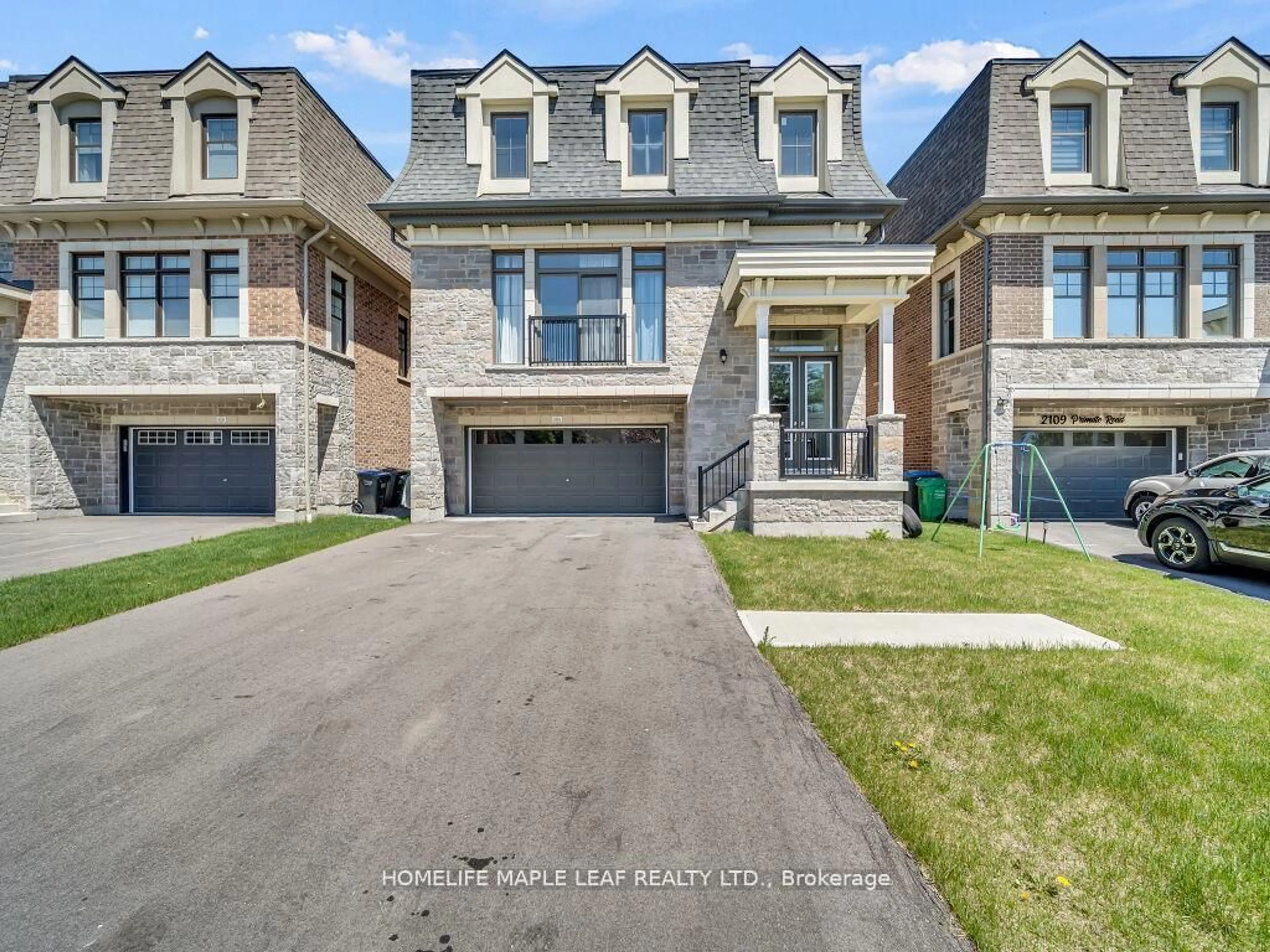 Home with brick exterior material, street for 2115 Primate Rd, Mississauga Ontario L4Y 1V5
