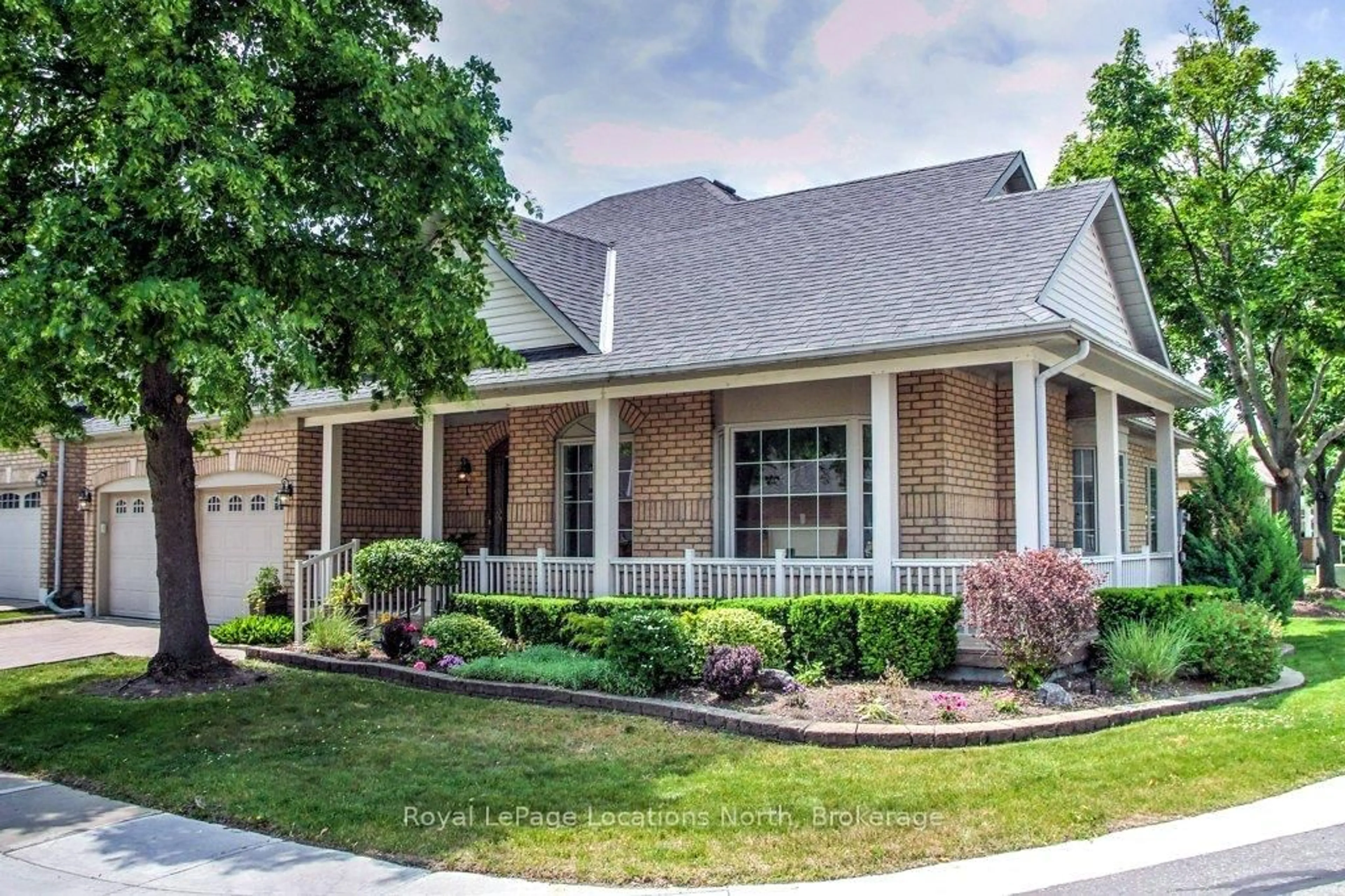 Home with brick exterior material, street for 1 Wellford Gate, Brampton Ontario L6R 1W5