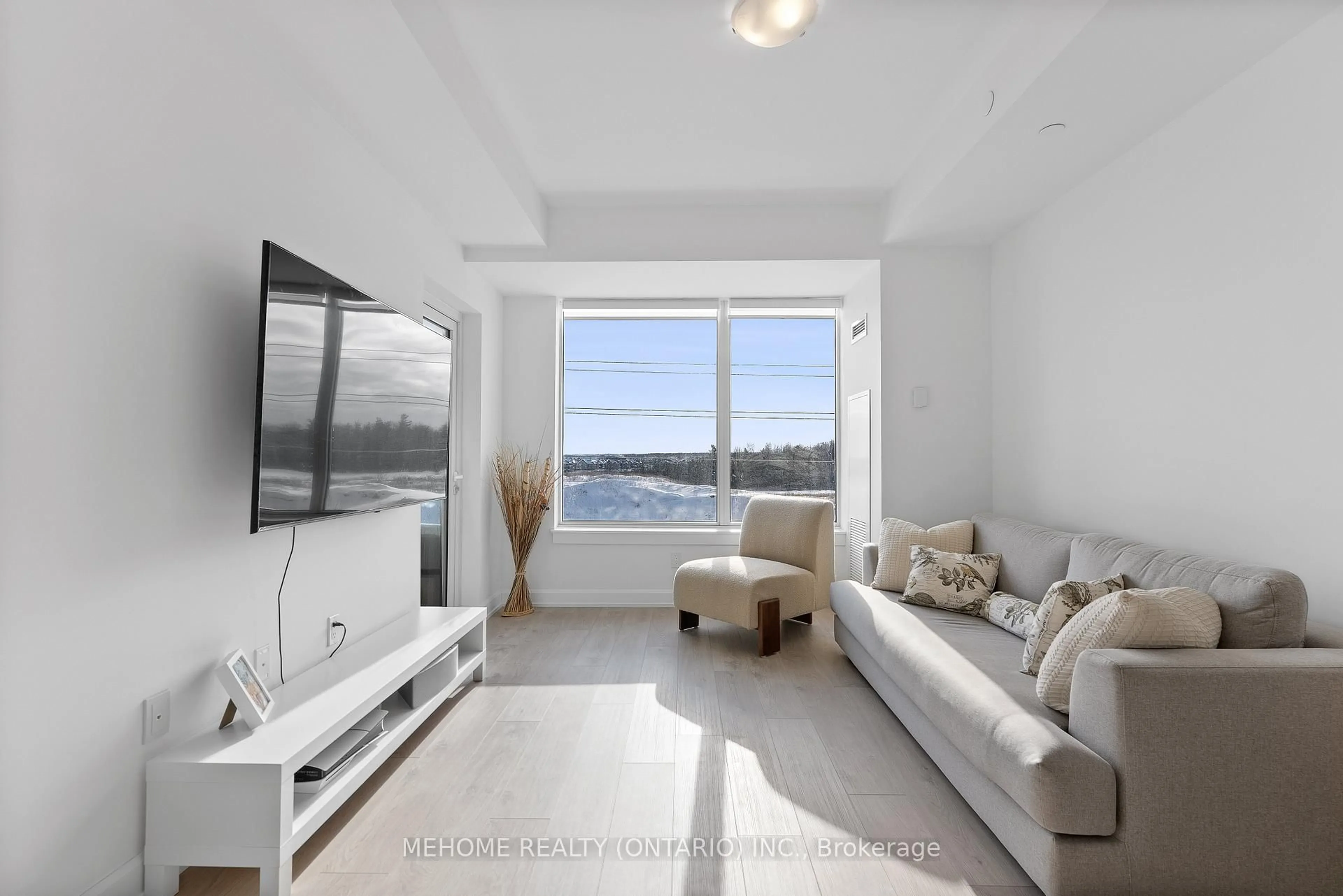 Living room with furniture, unknown for 3200 William Coltson Ave #419, Oakville Ontario L6H 7W6