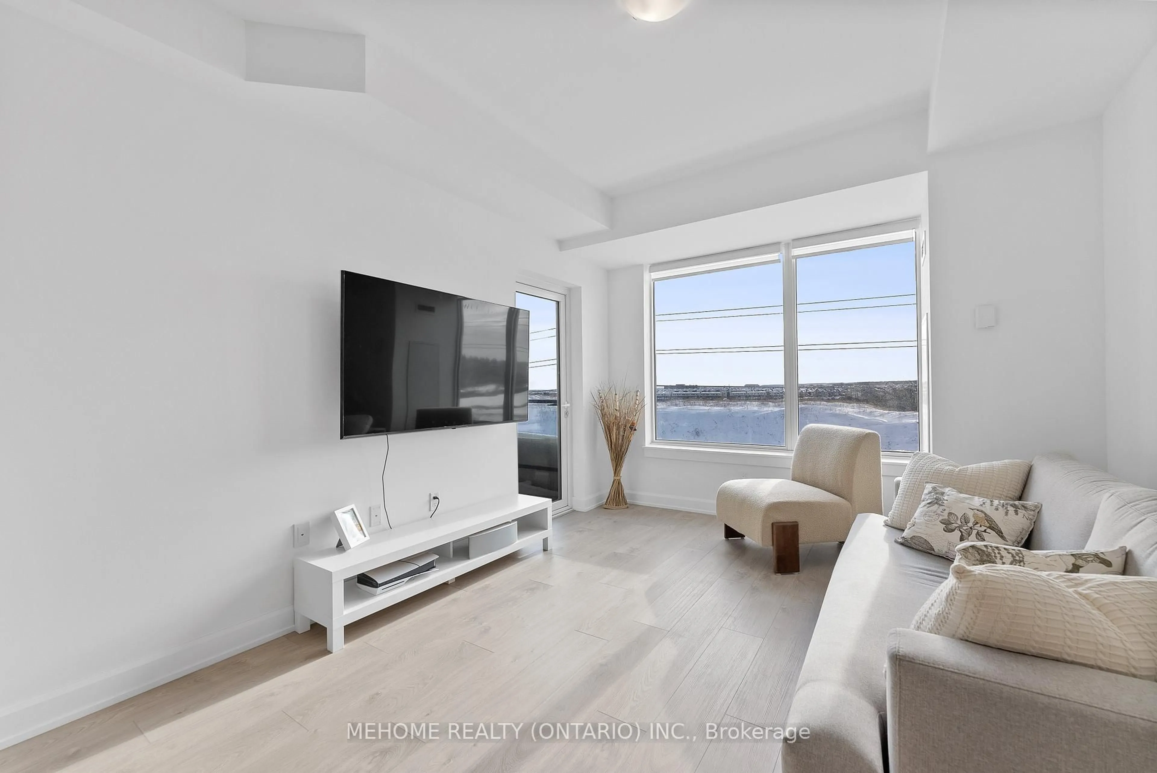 Living room with furniture, unknown for 3200 William Coltson Ave #419, Oakville Ontario L6H 7W6