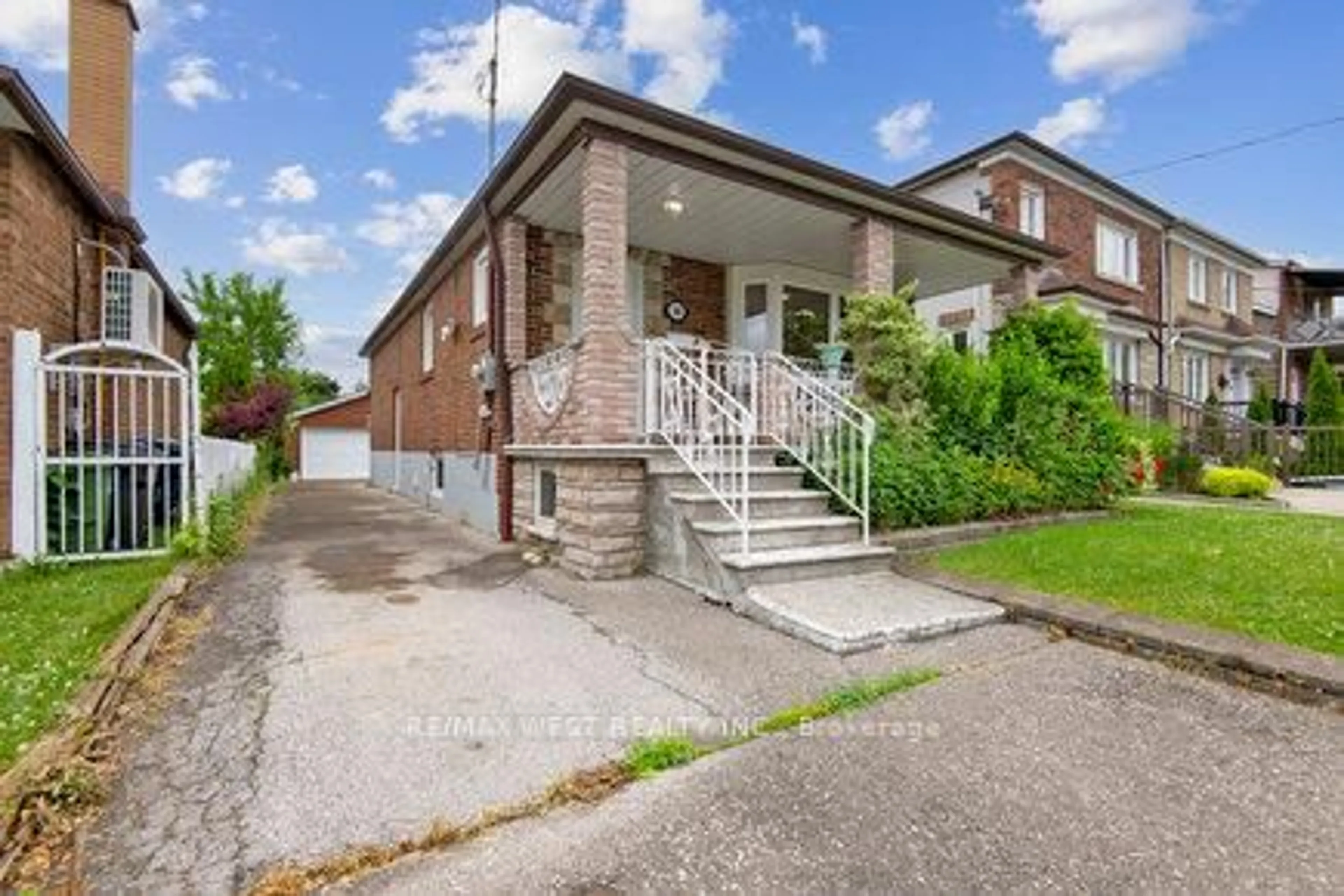 Home with brick exterior material, street for 30 Snider Ave, Toronto Ontario M6E 4R9