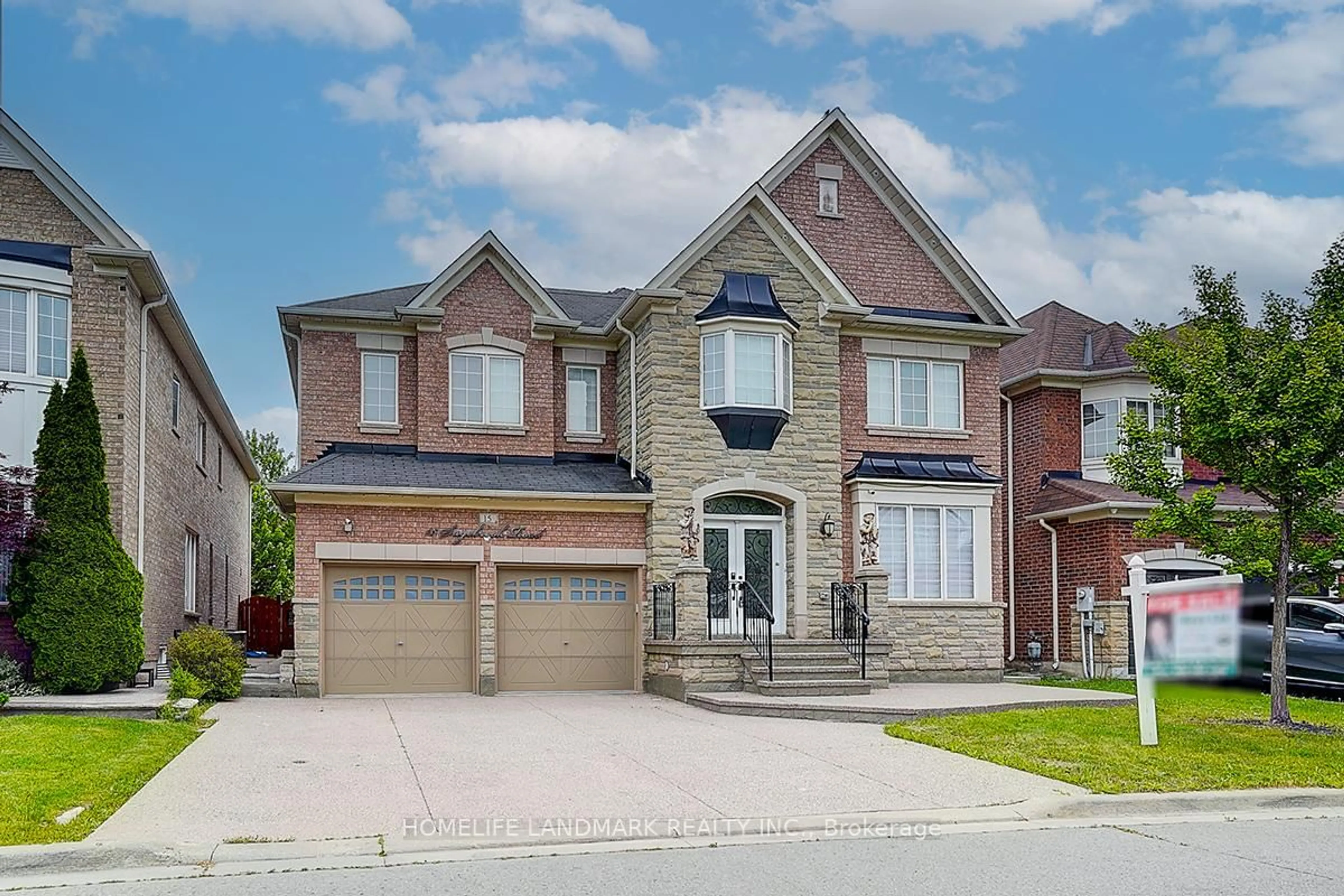 Home with brick exterior material, street for 15 Sagebrook Rd, Brampton Ontario L6P 2Y5