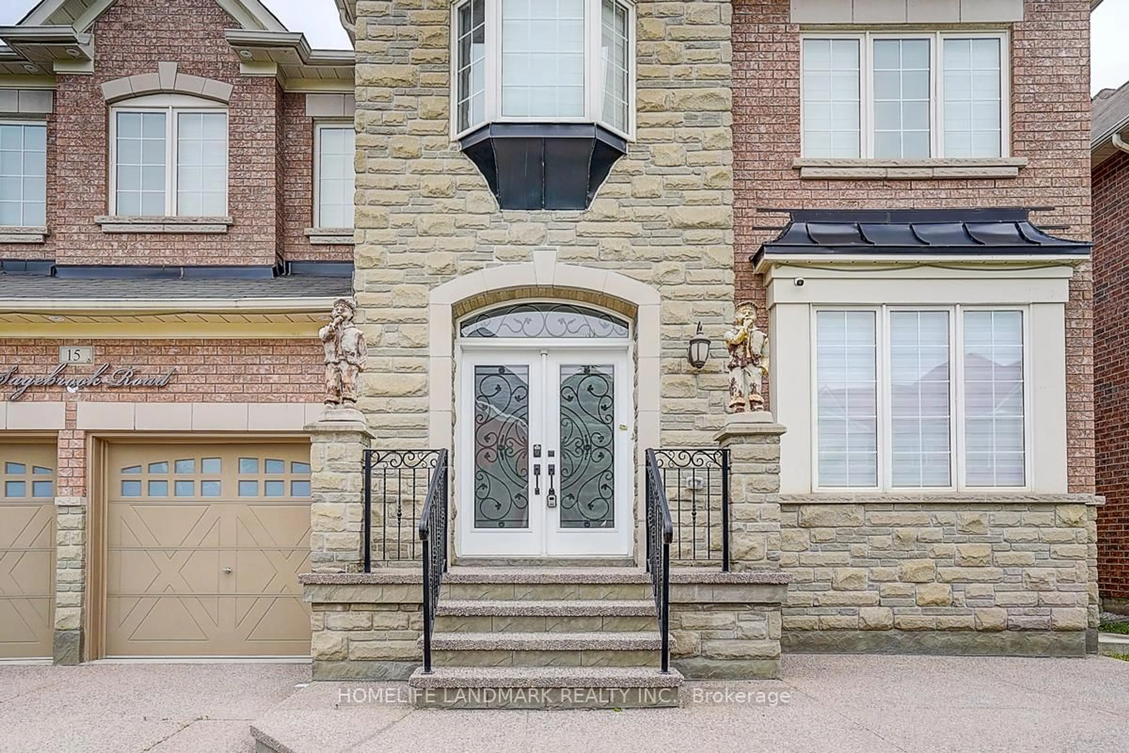 Home with brick exterior material, street for 15 Sagebrook Rd, Brampton Ontario L6P 2Y5