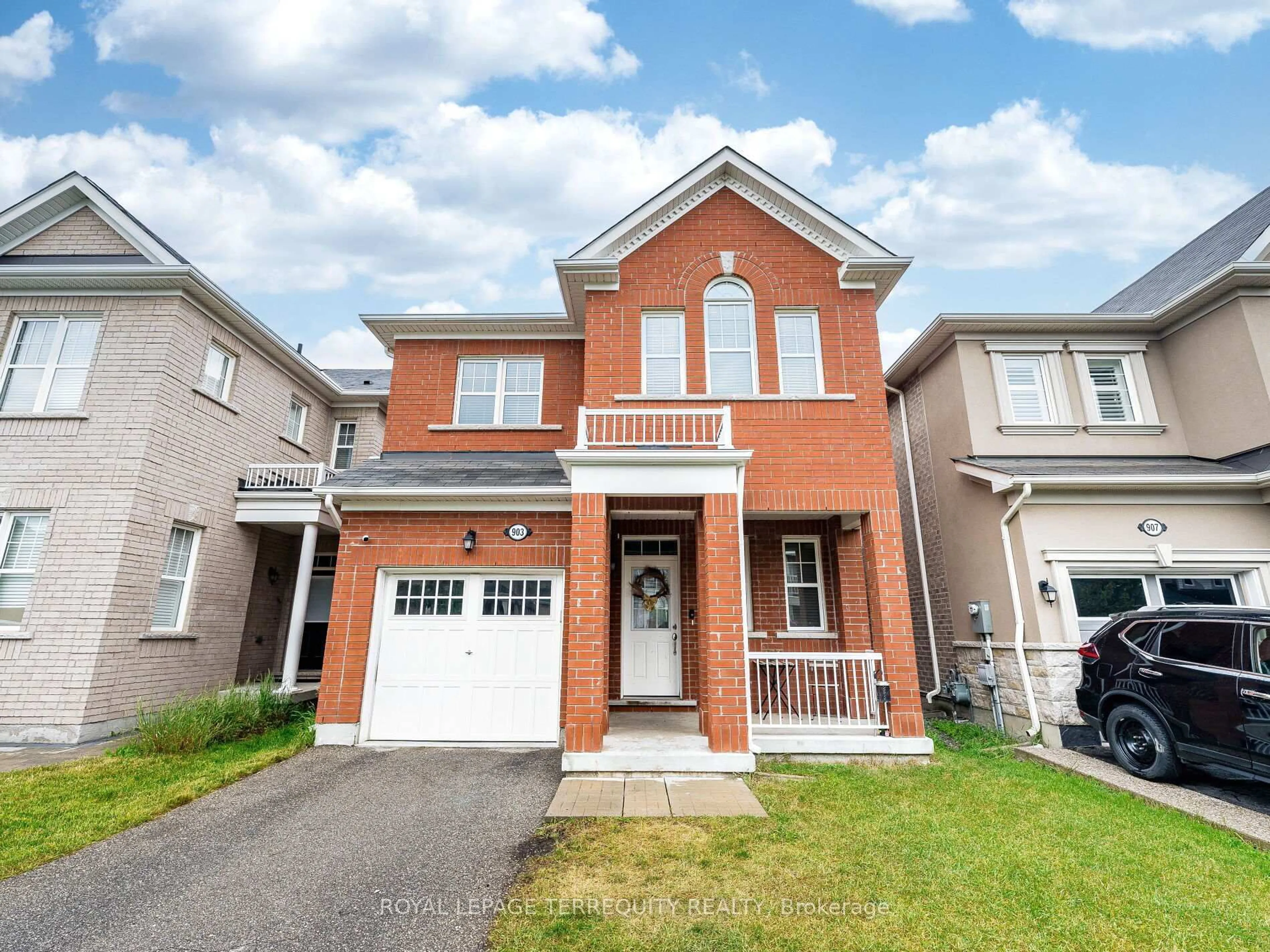 Home with brick exterior material, street for 903 Penson Cres, Milton Ontario L9T 8Z8