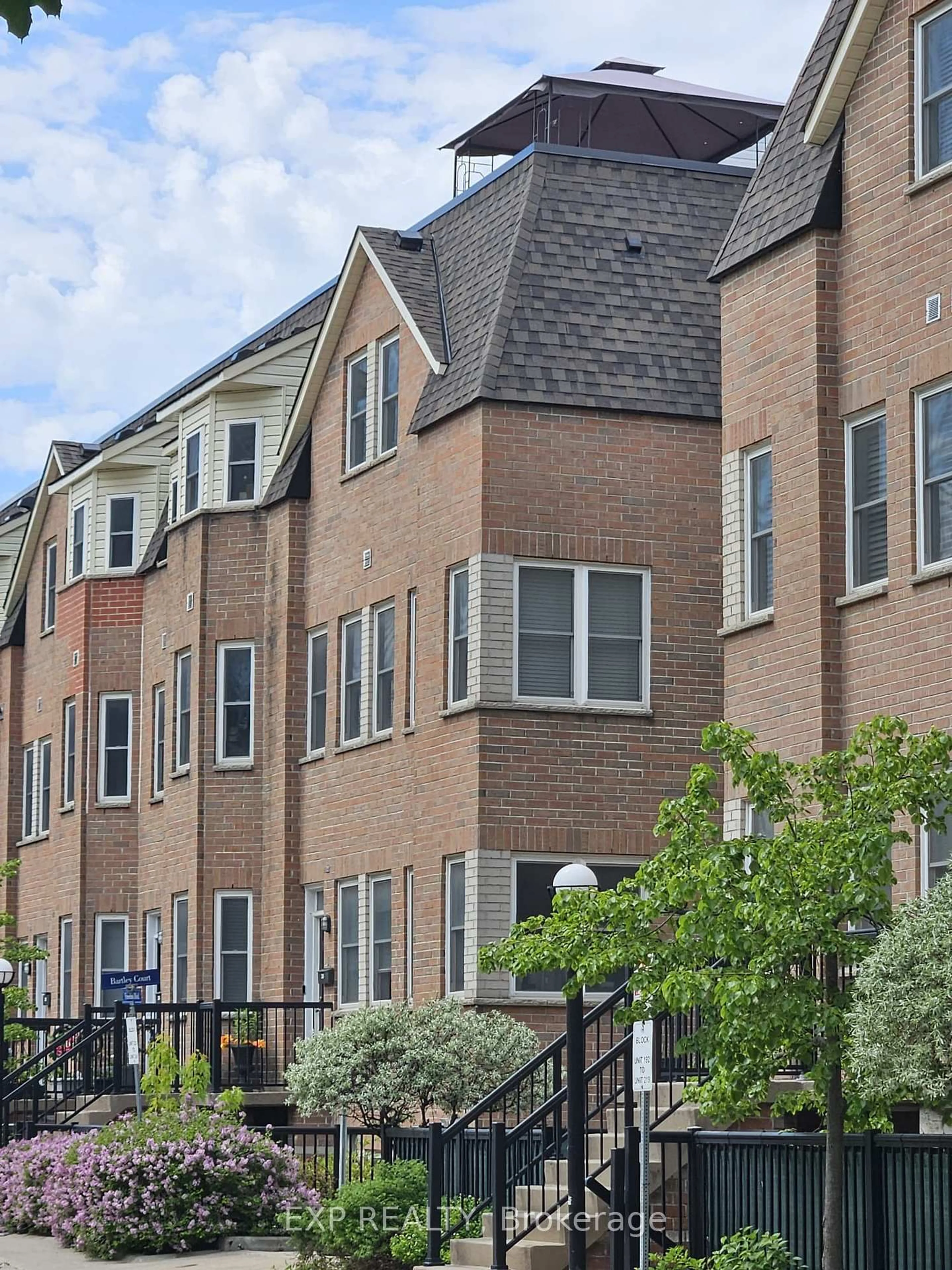 Home with brick exterior material, street for 760 Lawrence Ave #TH 221, Toronto Ontario M6A 1B8