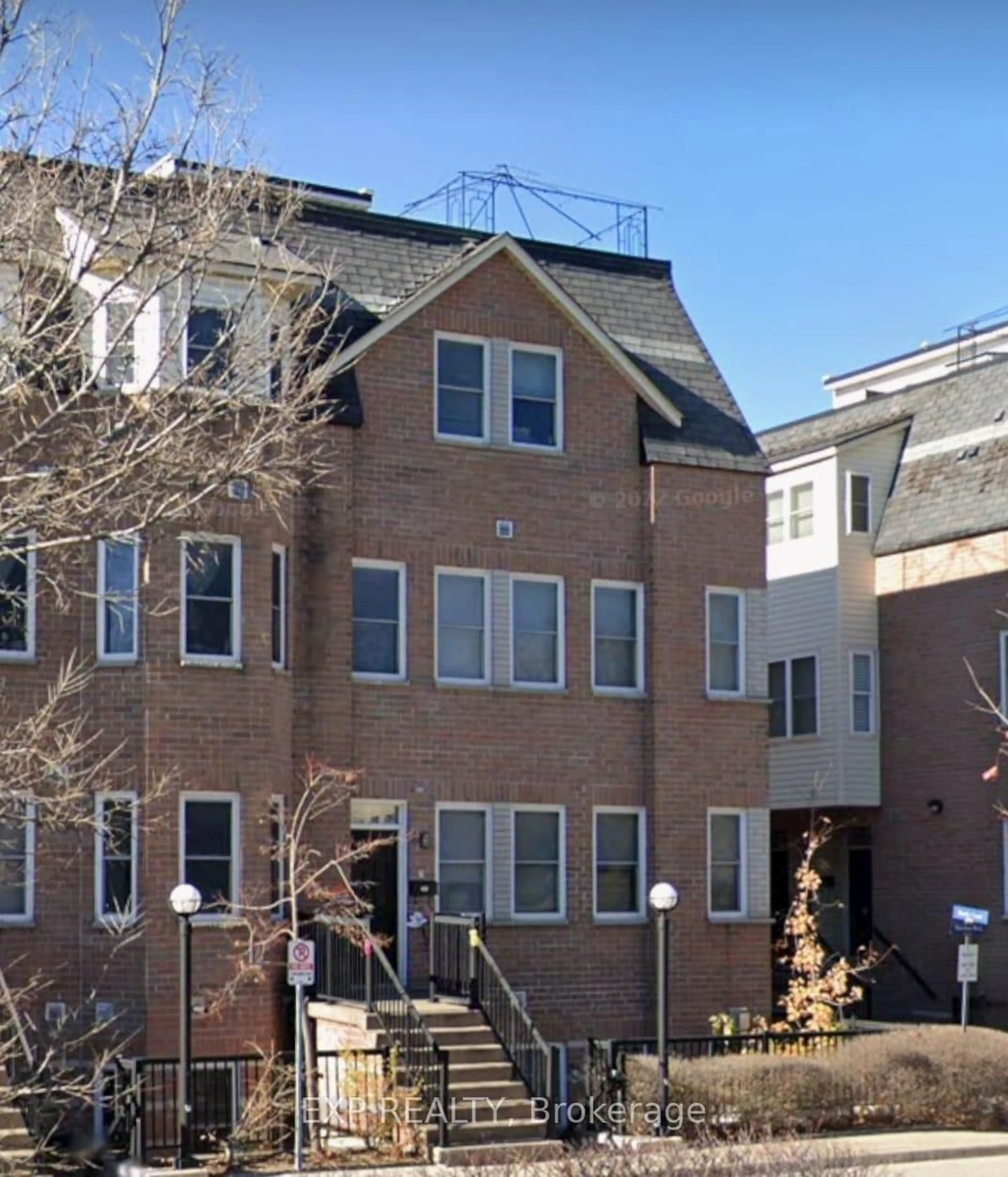 Home with brick exterior material, street for 760 Lawrence Ave #TH 221, Toronto Ontario M6A 1B8