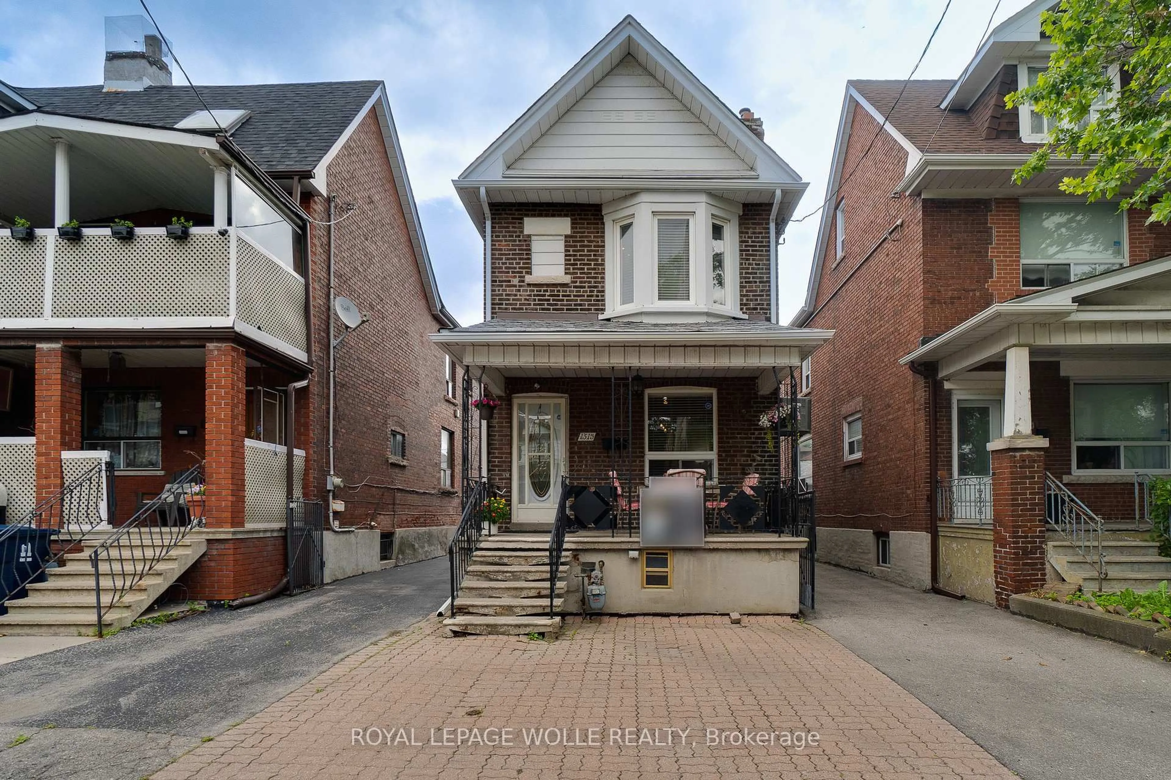 Home with brick exterior material, street for 1315 Lansdowne Ave, Toronto Ontario M6H 3Z9