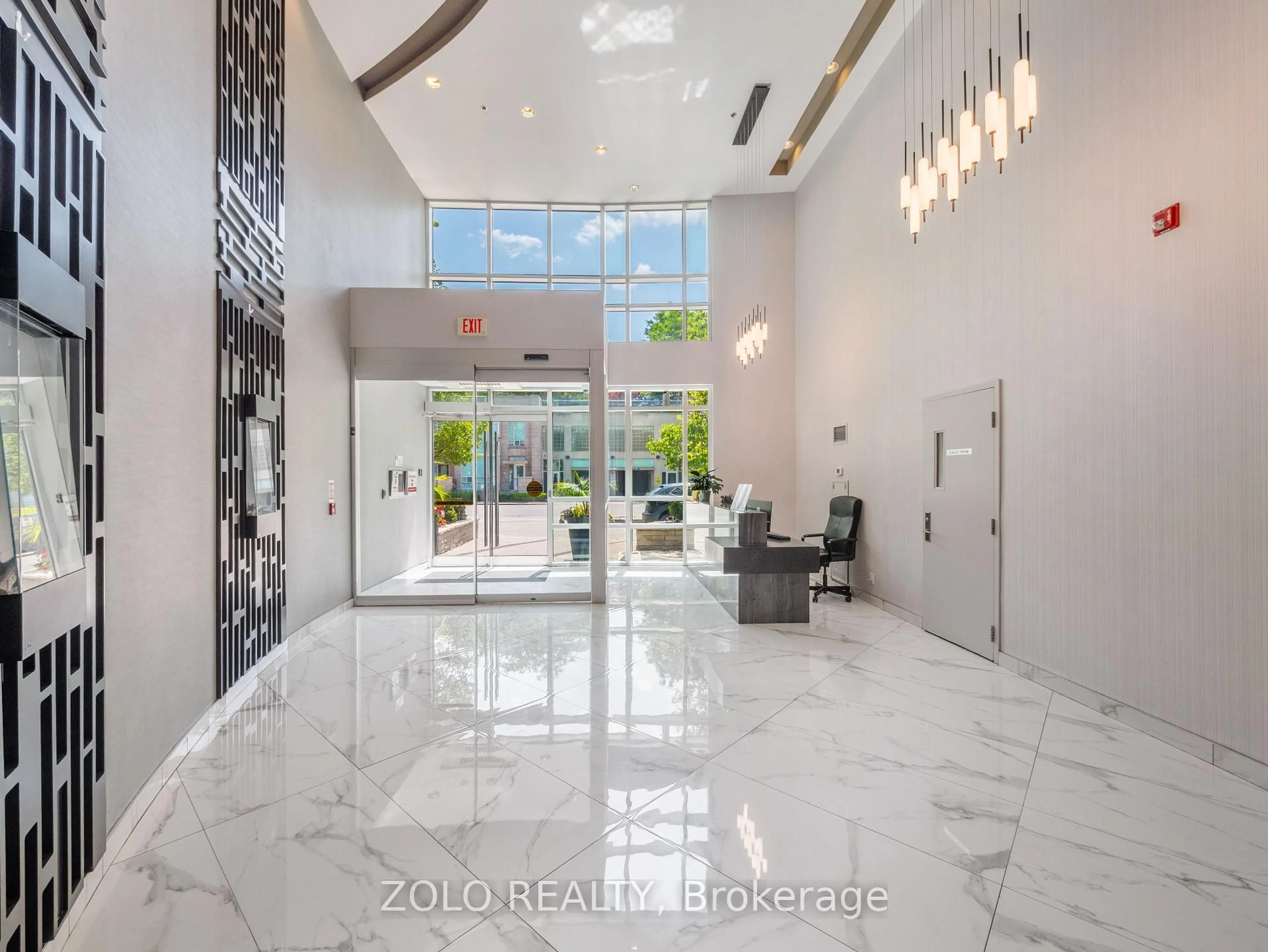 Indoor foyer for 80 Absolute Ave #2606, Mississauga Ontario L4Z 0A5