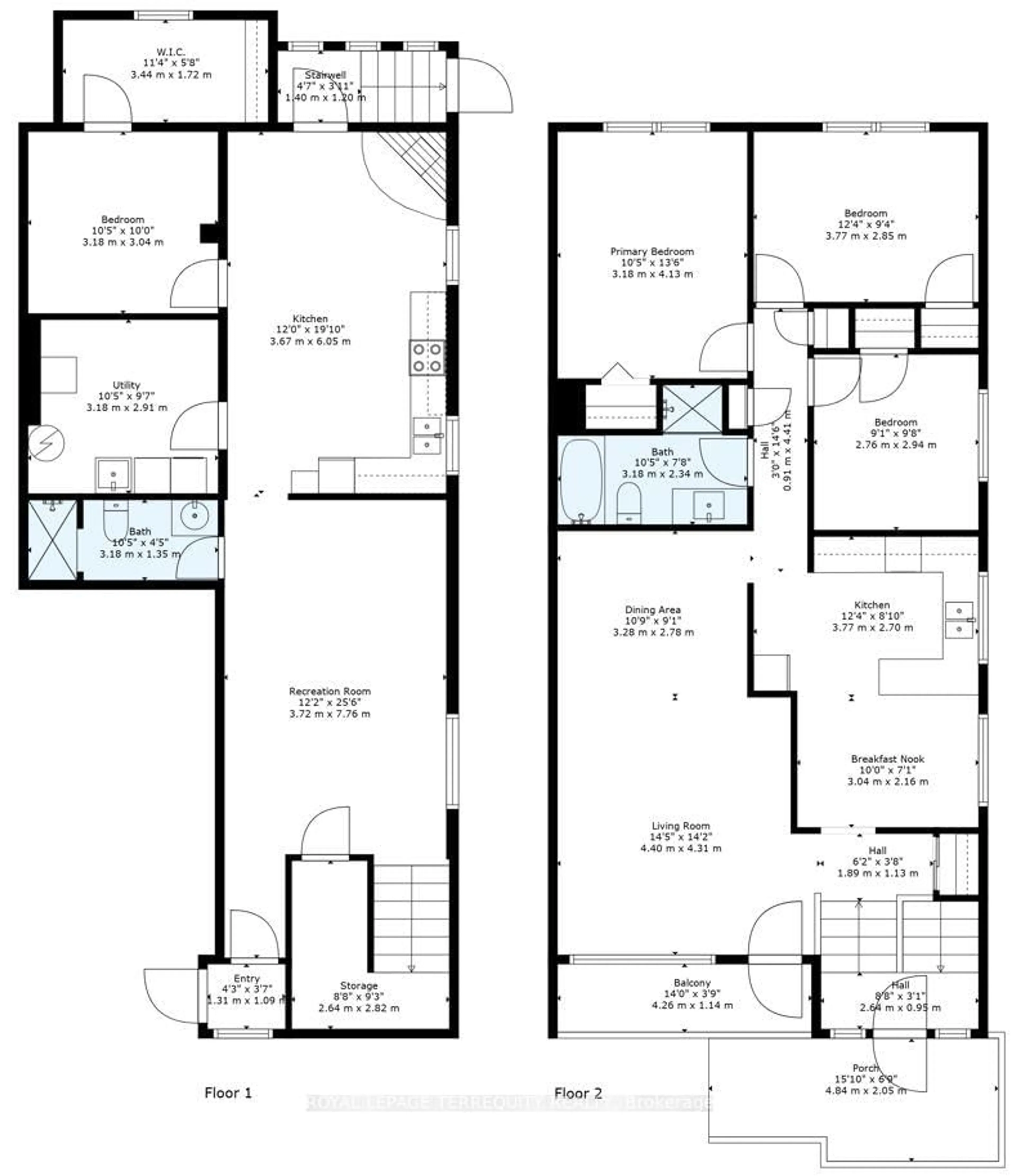 Floor plan for 39 Picaro Dr, Toronto Ontario M3N 2B6