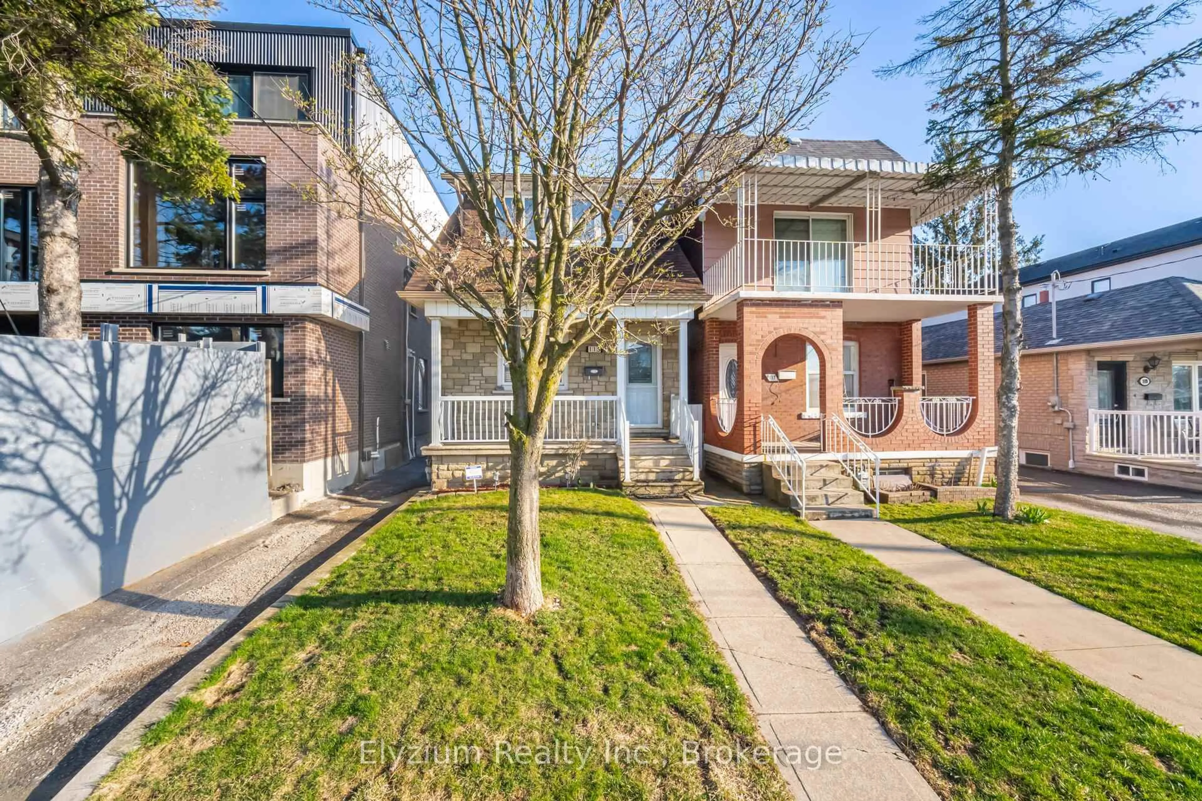 Home with brick exterior material, street for 115 Hatherley Rd, Toronto Ontario M6E 1W4