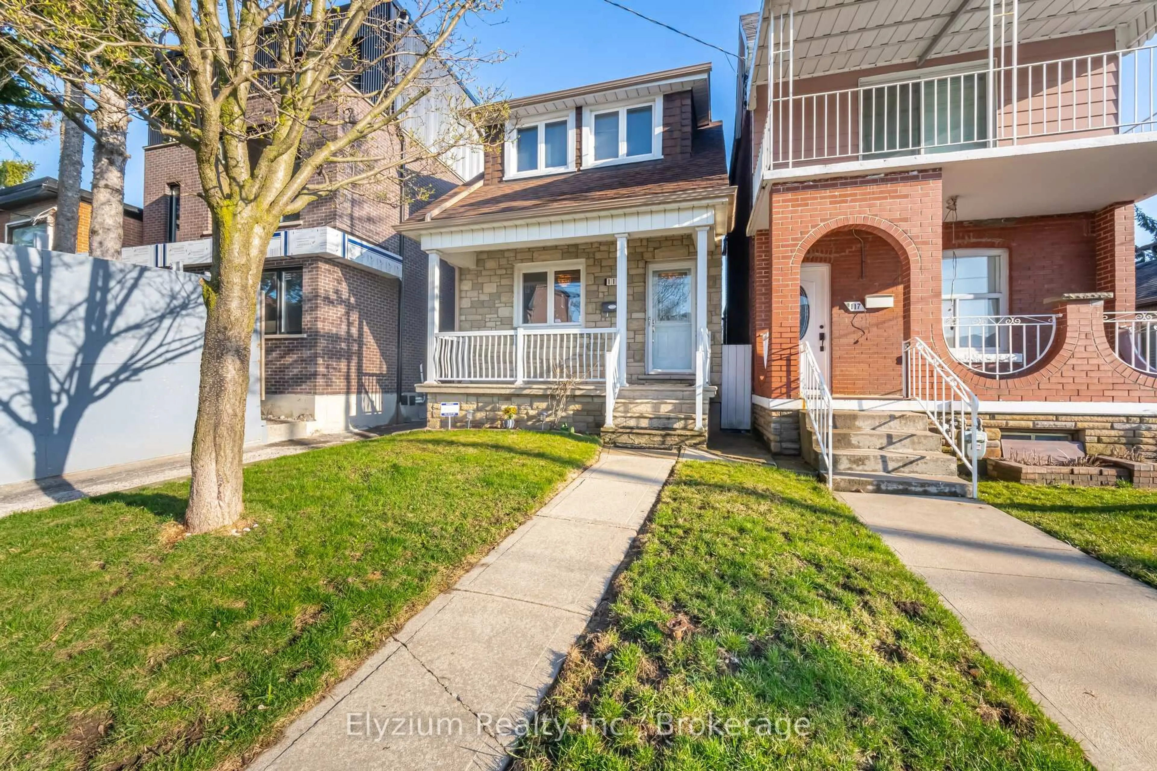 Home with brick exterior material, street for 115 Hatherley Rd, Toronto Ontario M6E 1W4