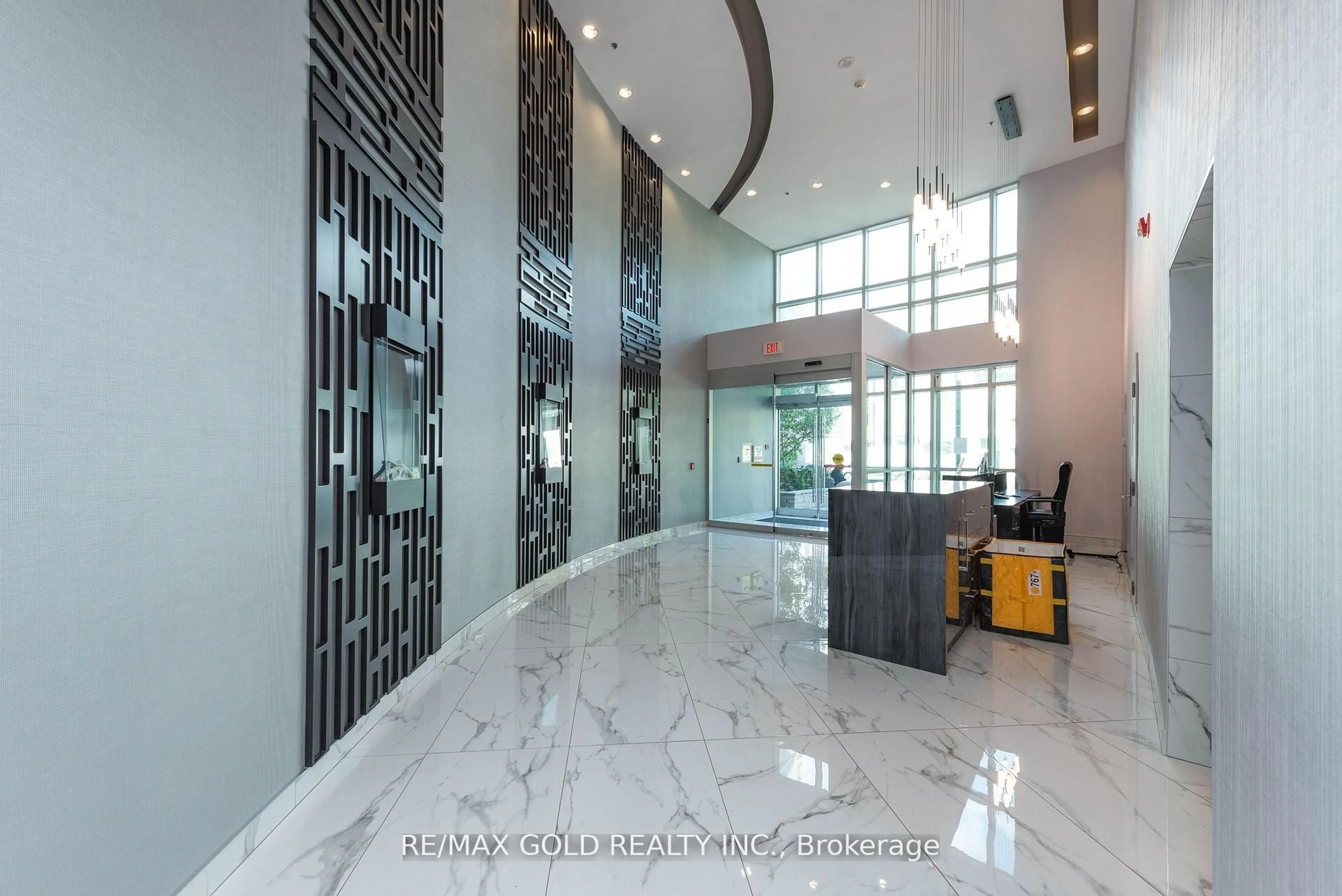 Indoor foyer for 80 Absolute Ave #2811, Mississauga Ontario L4Z 0A5