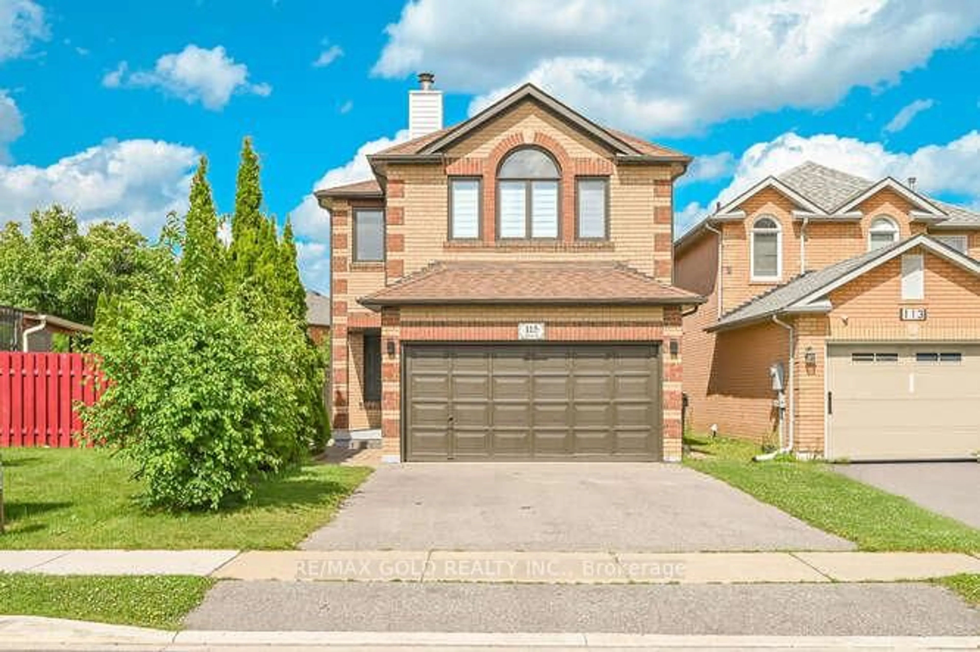 Home with brick exterior material, street for 115 Valonia Dr, Brampton Ontario L6V 4J9
