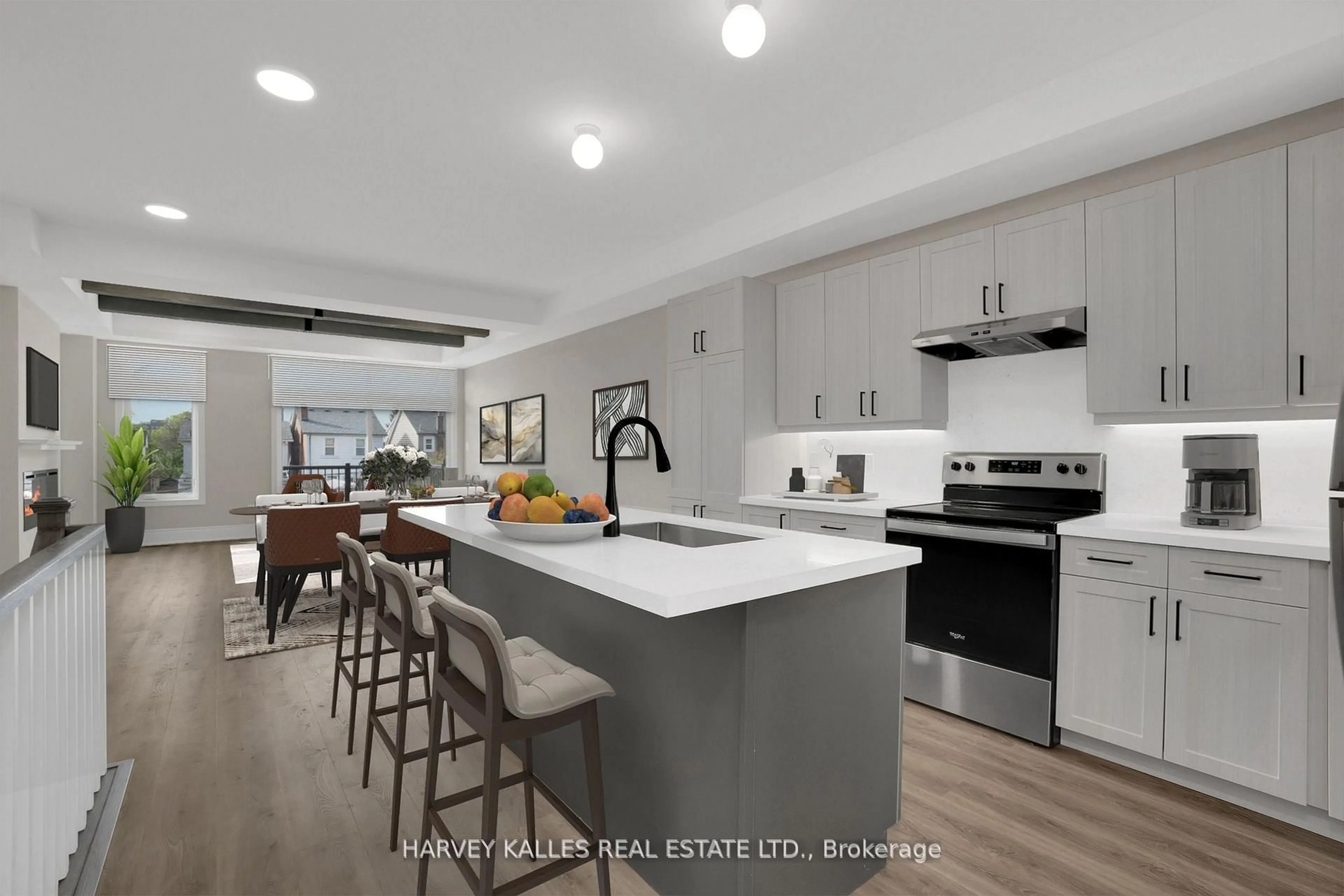 Open concept kitchen, unknown for 19 Lambton Ave, Toronto Ontario M6N 2S2