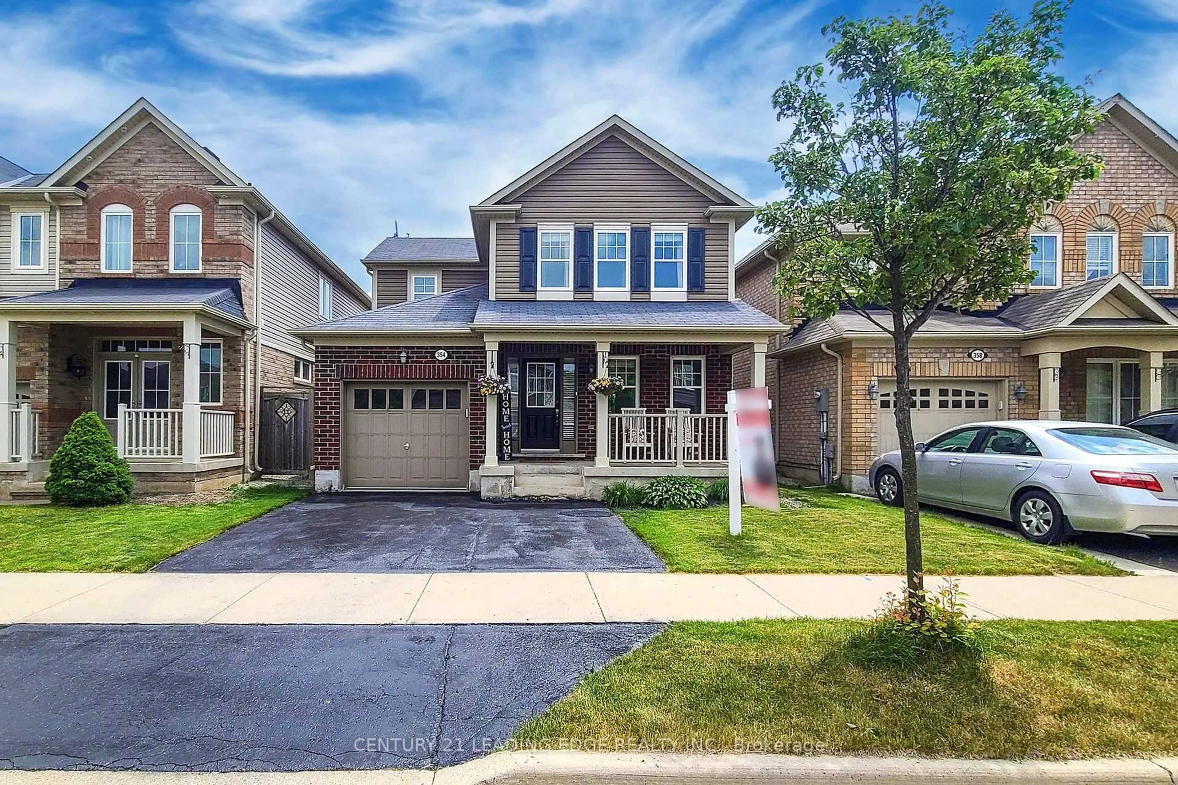 Home with brick exterior material, street for 354 Schreyer Cres, Milton Ontario L9T 7T1