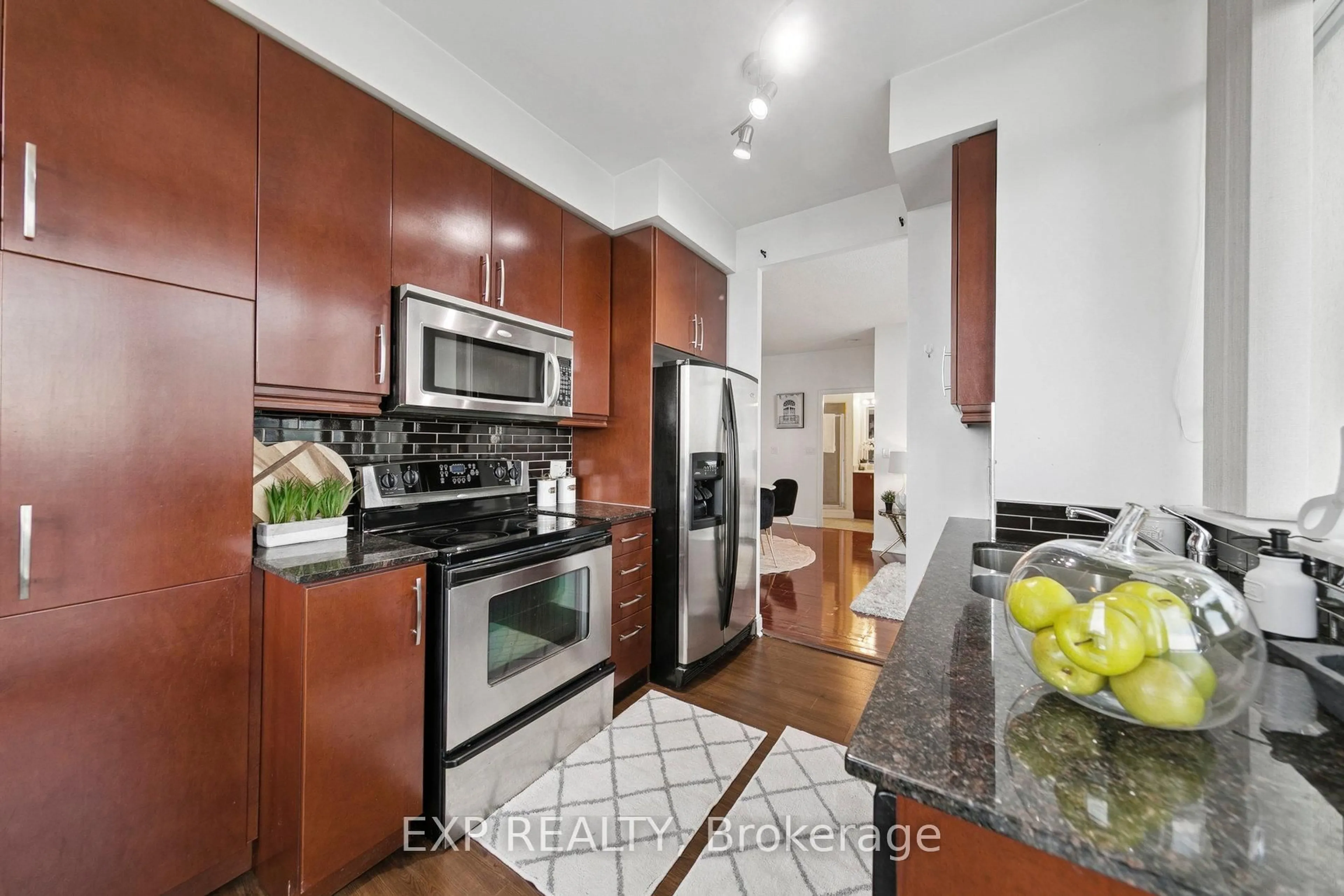 Open concept kitchen, unknown for 70 Absolute Ave #2603, Mississauga Ontario L4Z 0A4
