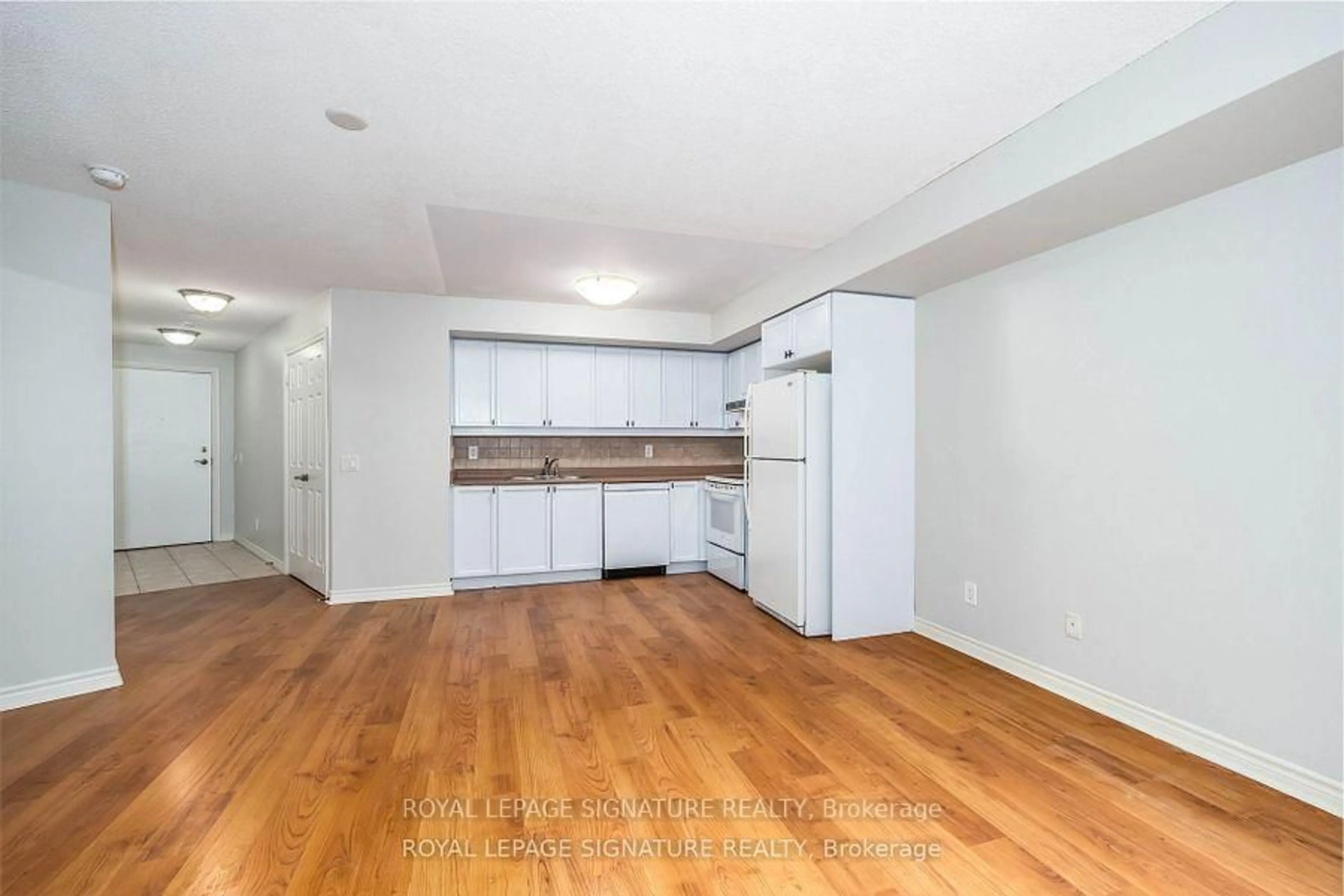 Standard kitchen, wood/laminate floor for 710 Humberwood Blvd #209, Toronto Ontario M9W 7J5