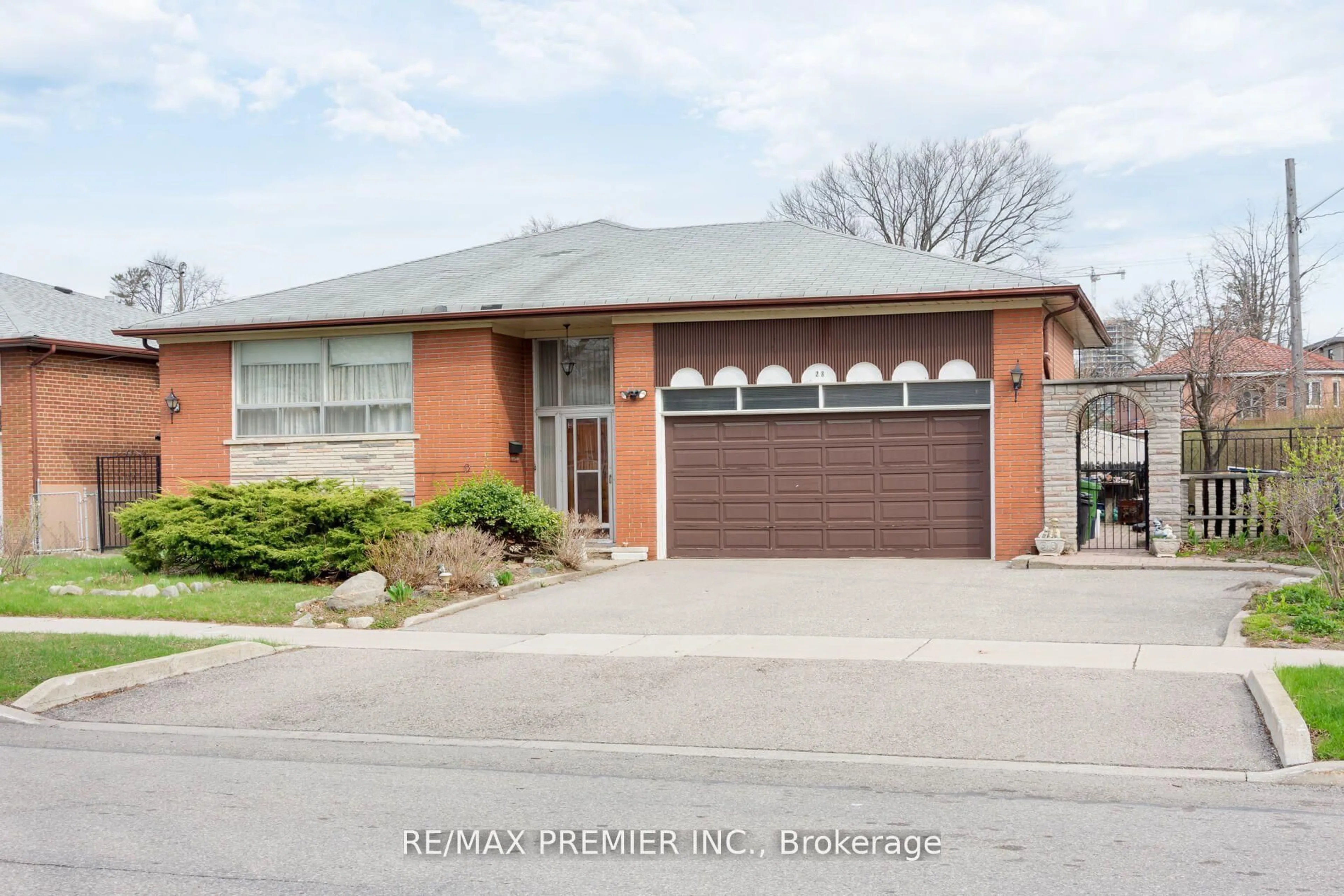 Home with brick exterior material, street for 28 Whitfield Ave, Toronto Ontario M9L 1G3