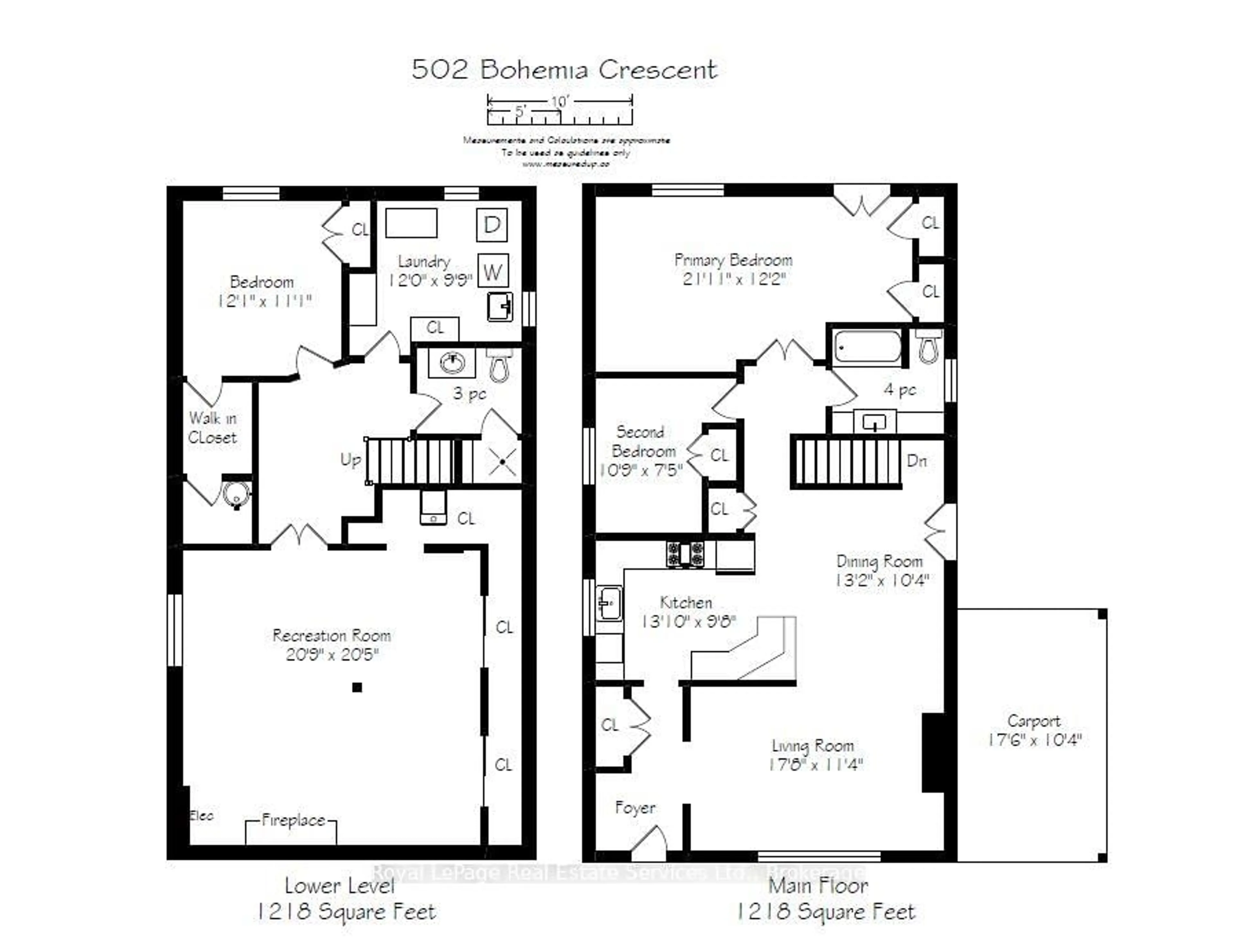 Floor plan for 502 Bohemia Cres, Oakville Ontario L6J 2K8