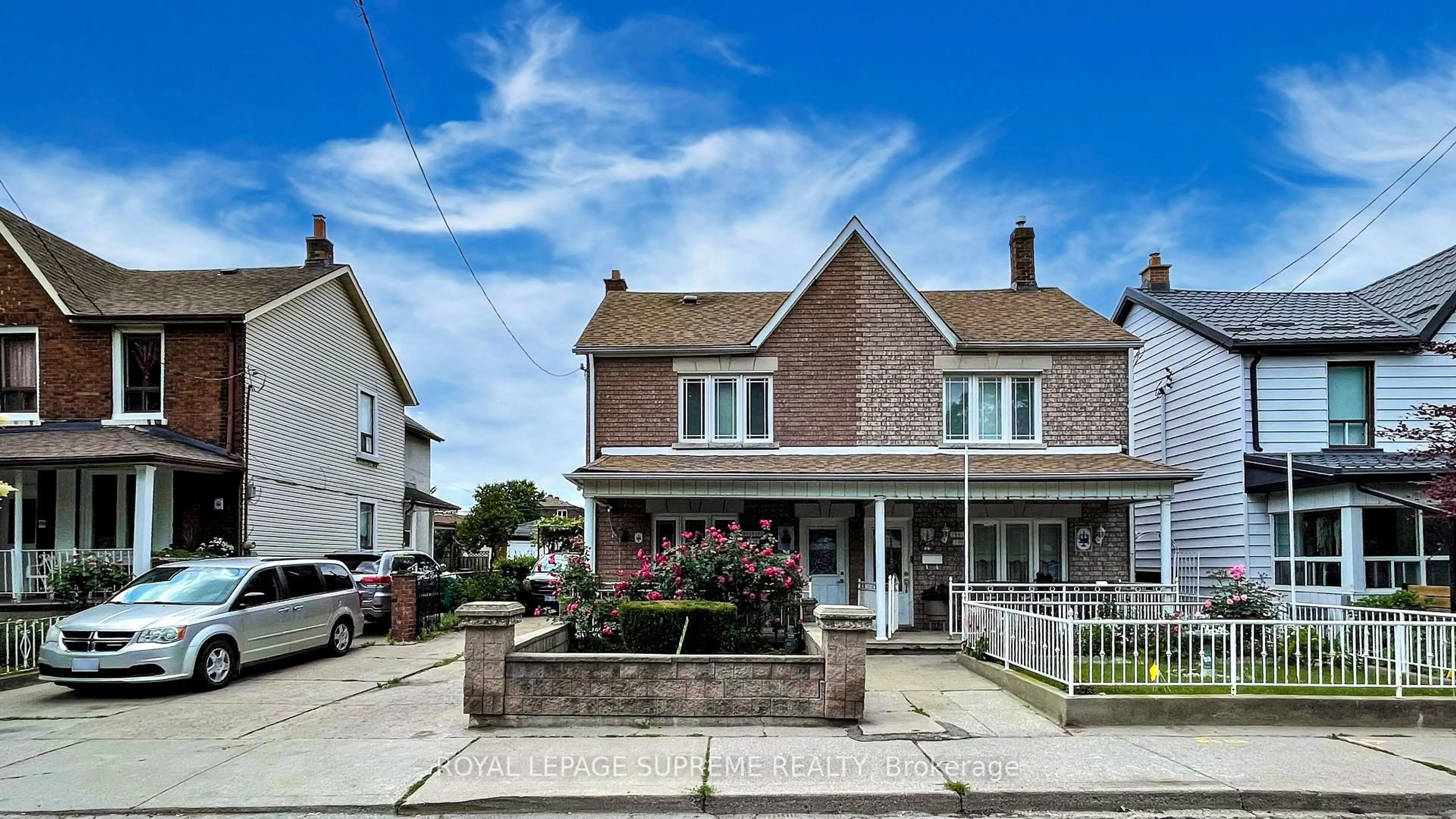 Home with brick exterior material, street for 156 Osler St, Toronto Ontario M6N 2Y8