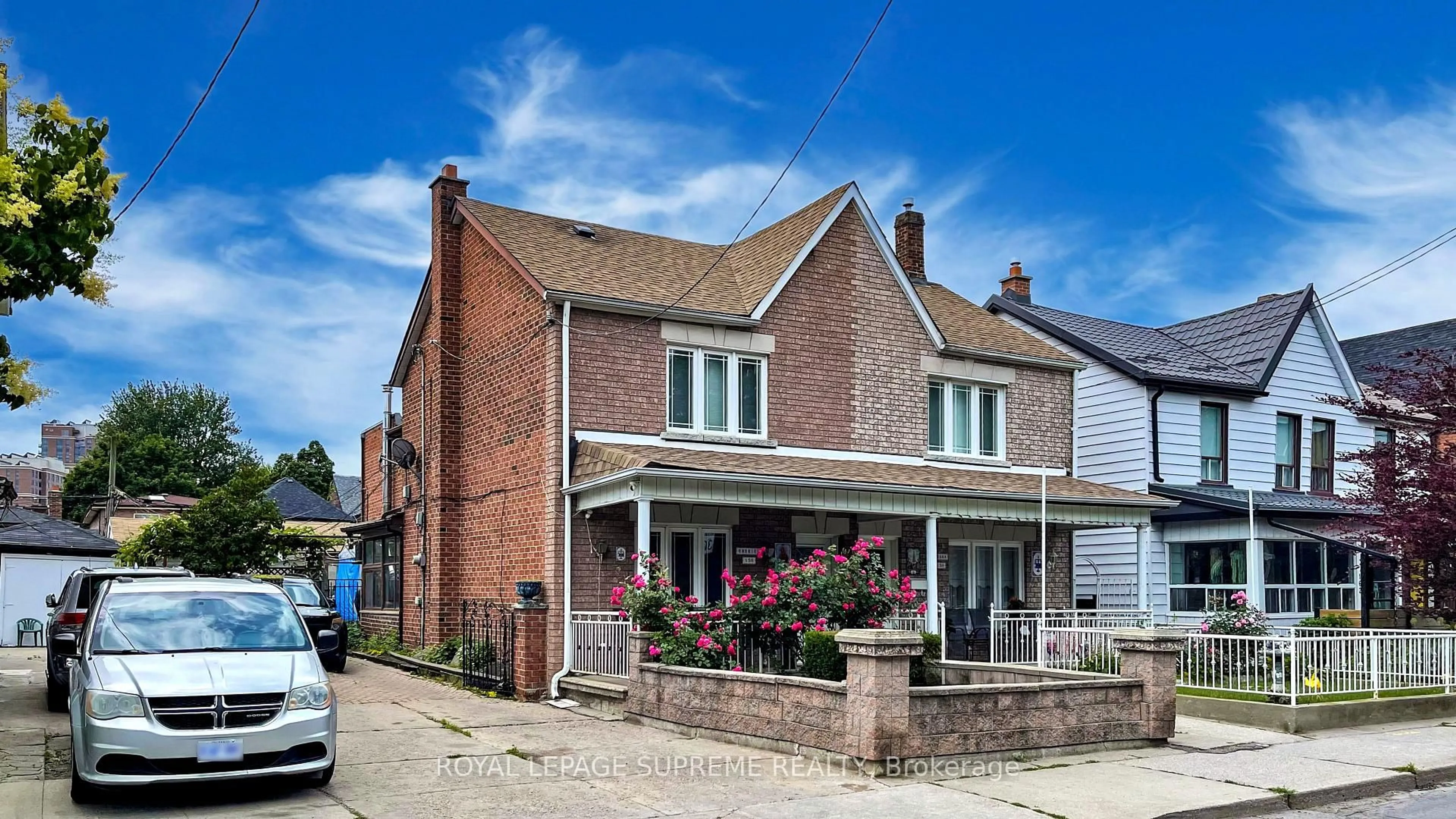 Home with brick exterior material, street for 156 Osler St, Toronto Ontario M6N 2Y8