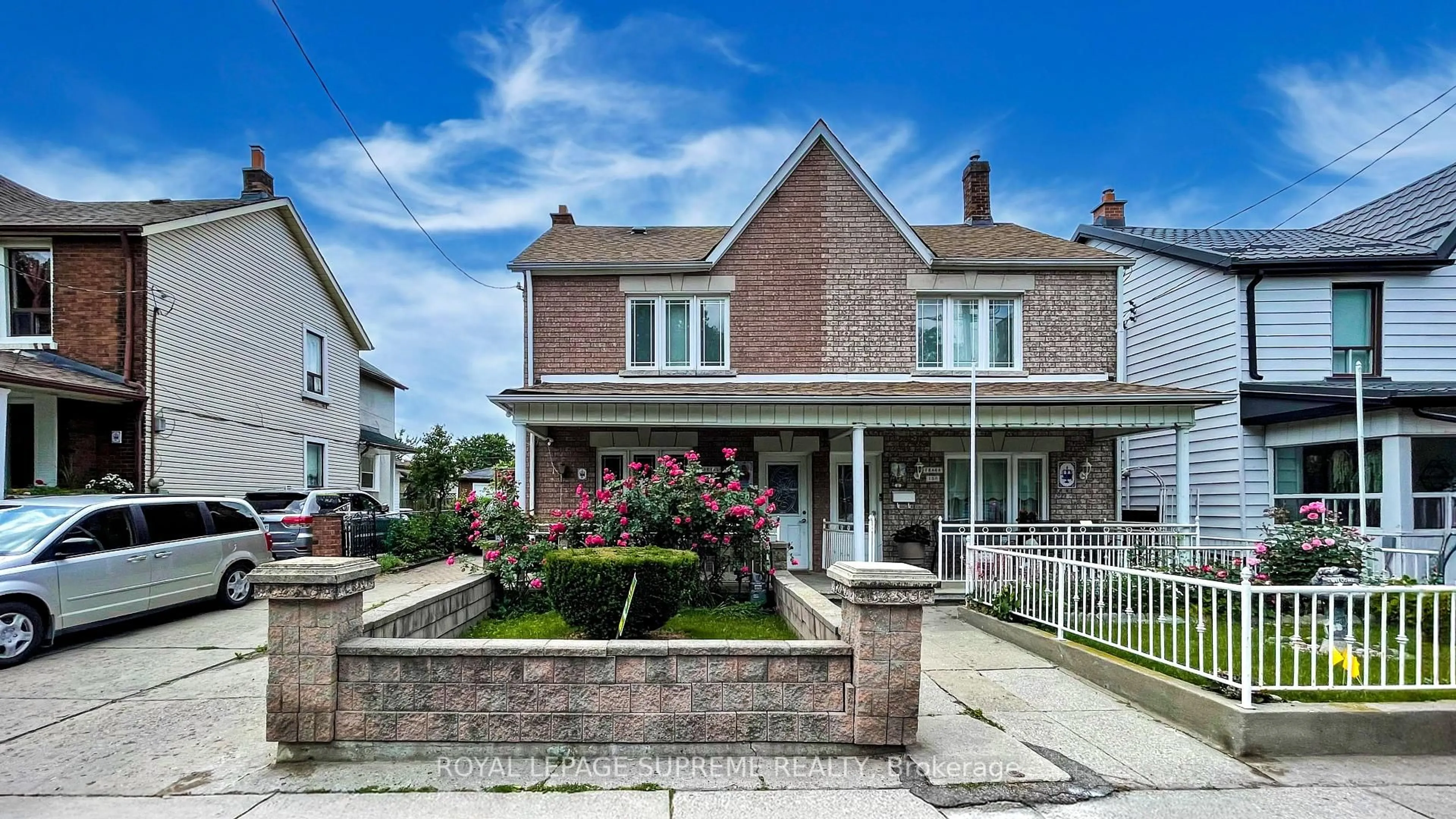 Home with brick exterior material, street for 156 Osler St, Toronto Ontario M6N 2Y8