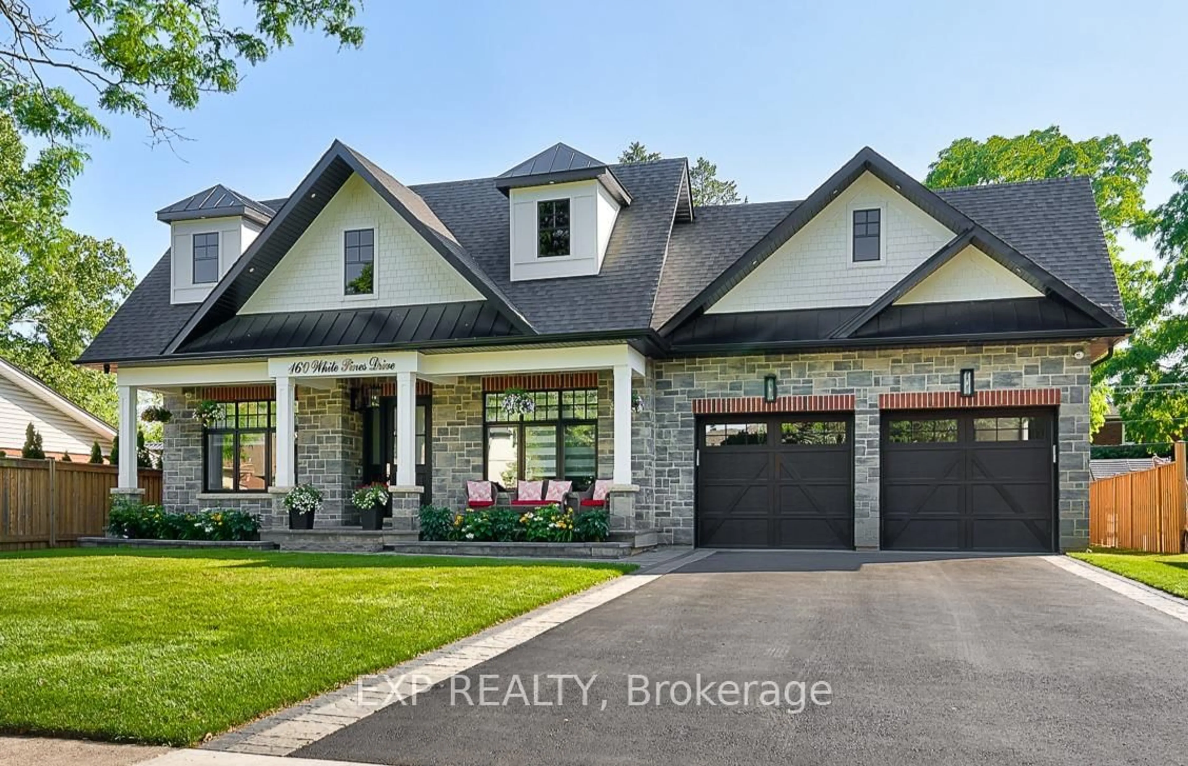 Home with brick exterior material, street for 160 White Pines Dr, Burlington Ontario L7L 4E4