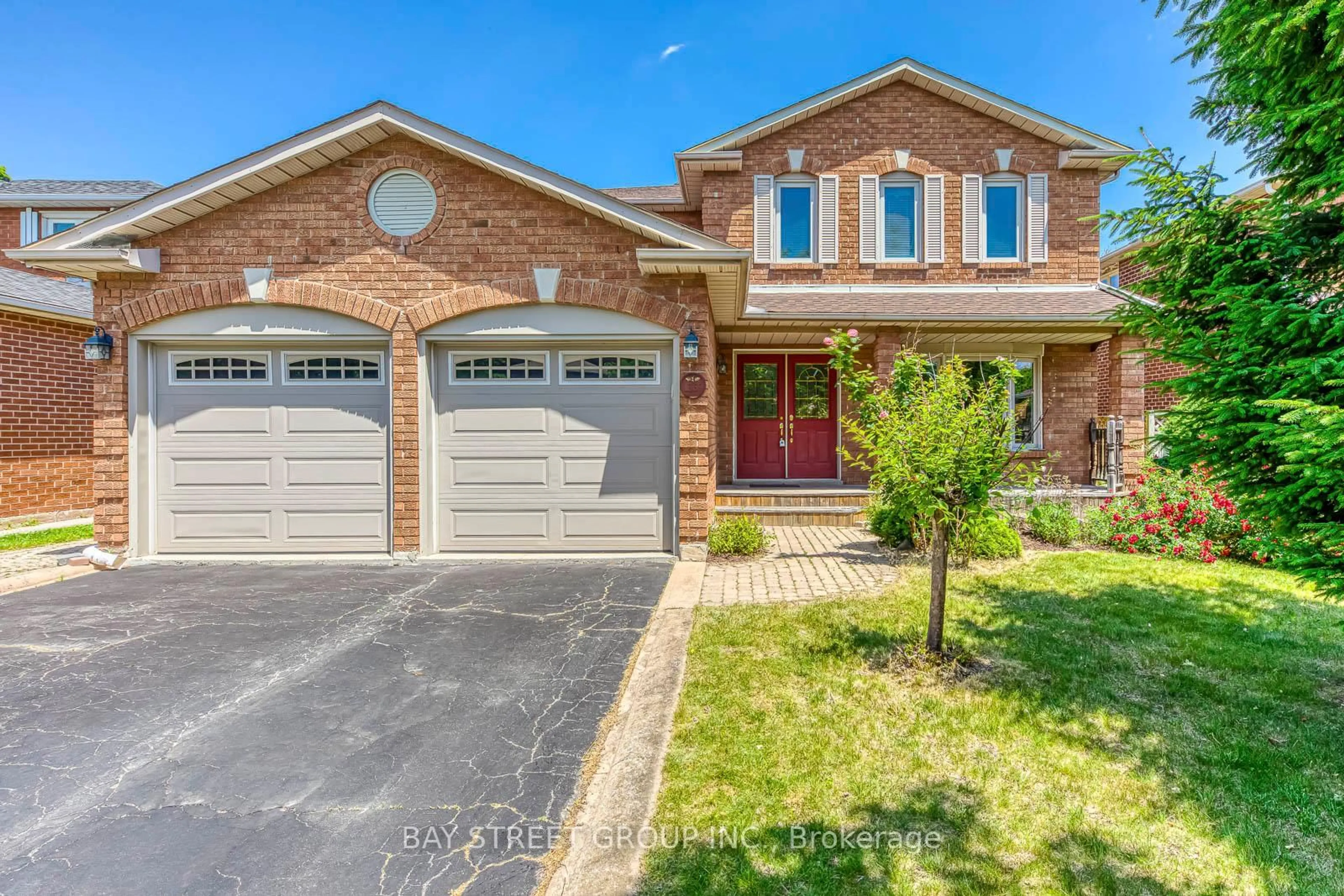 Home with brick exterior material, street for 1369 Bishopstoke Way, Oakville Ontario L6J 7A7