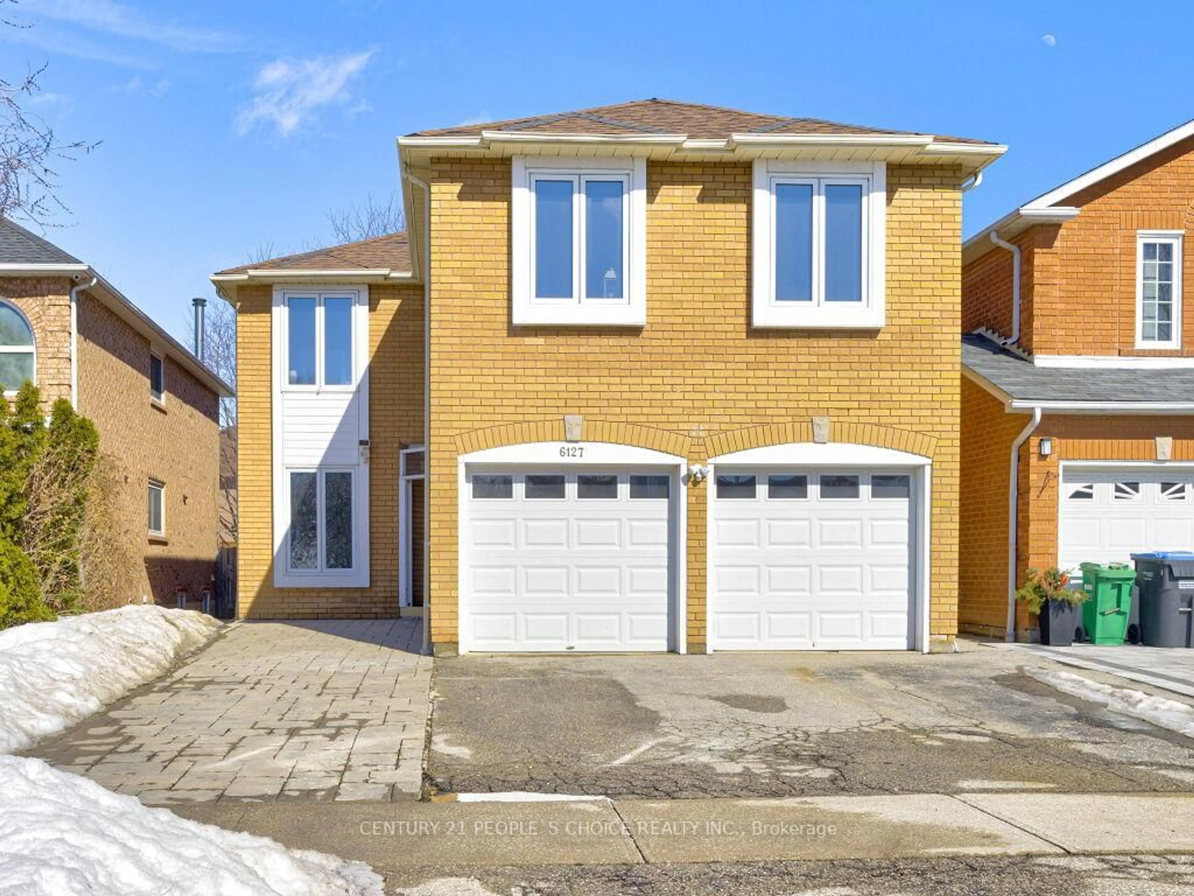Home with brick exterior material, street for 6127 Silken Laumann Way, Mississauga Ontario L5V 1A2