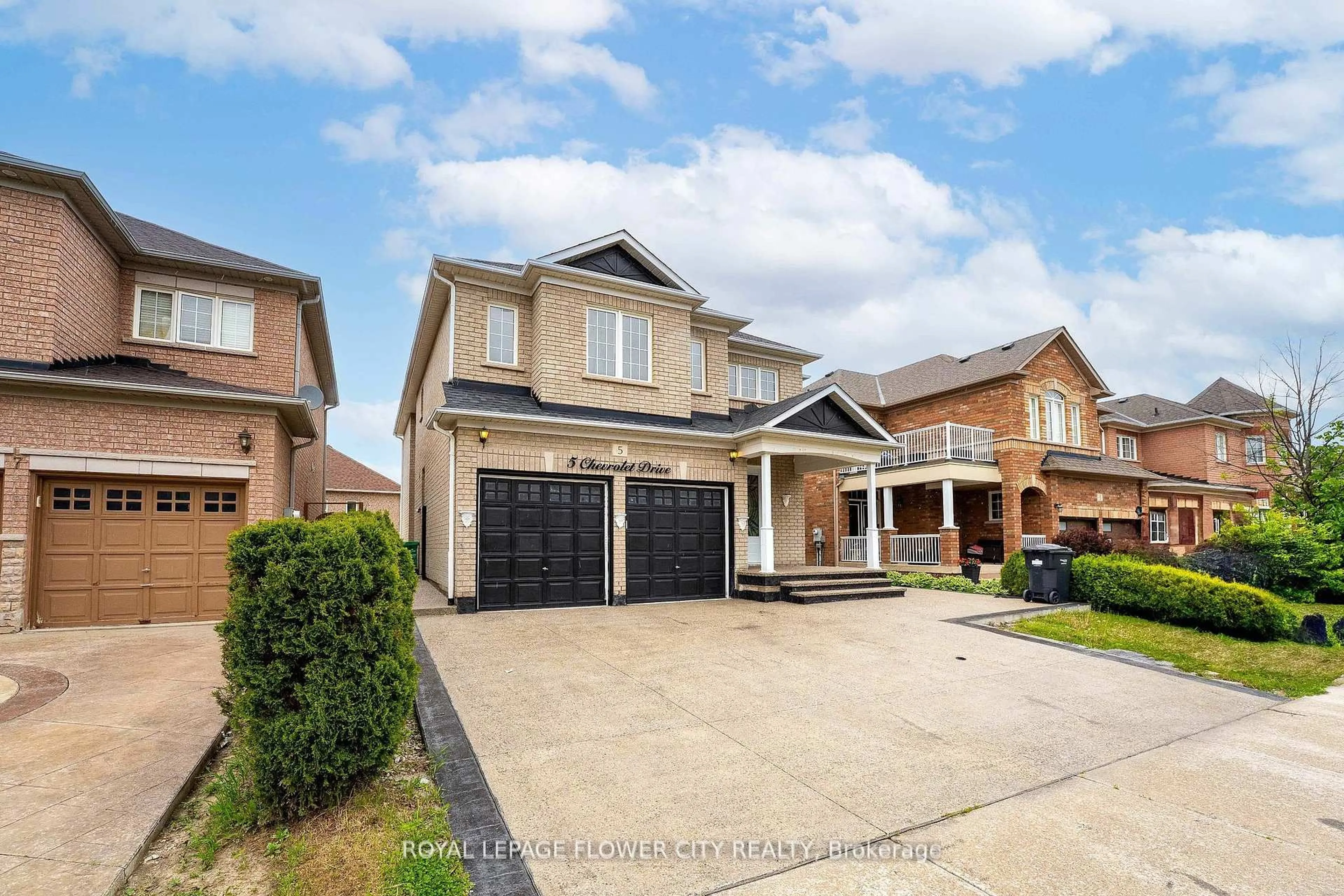 Home with brick exterior material, street for 5 Chevrolet Dr, Brampton Ontario L7A 3C5