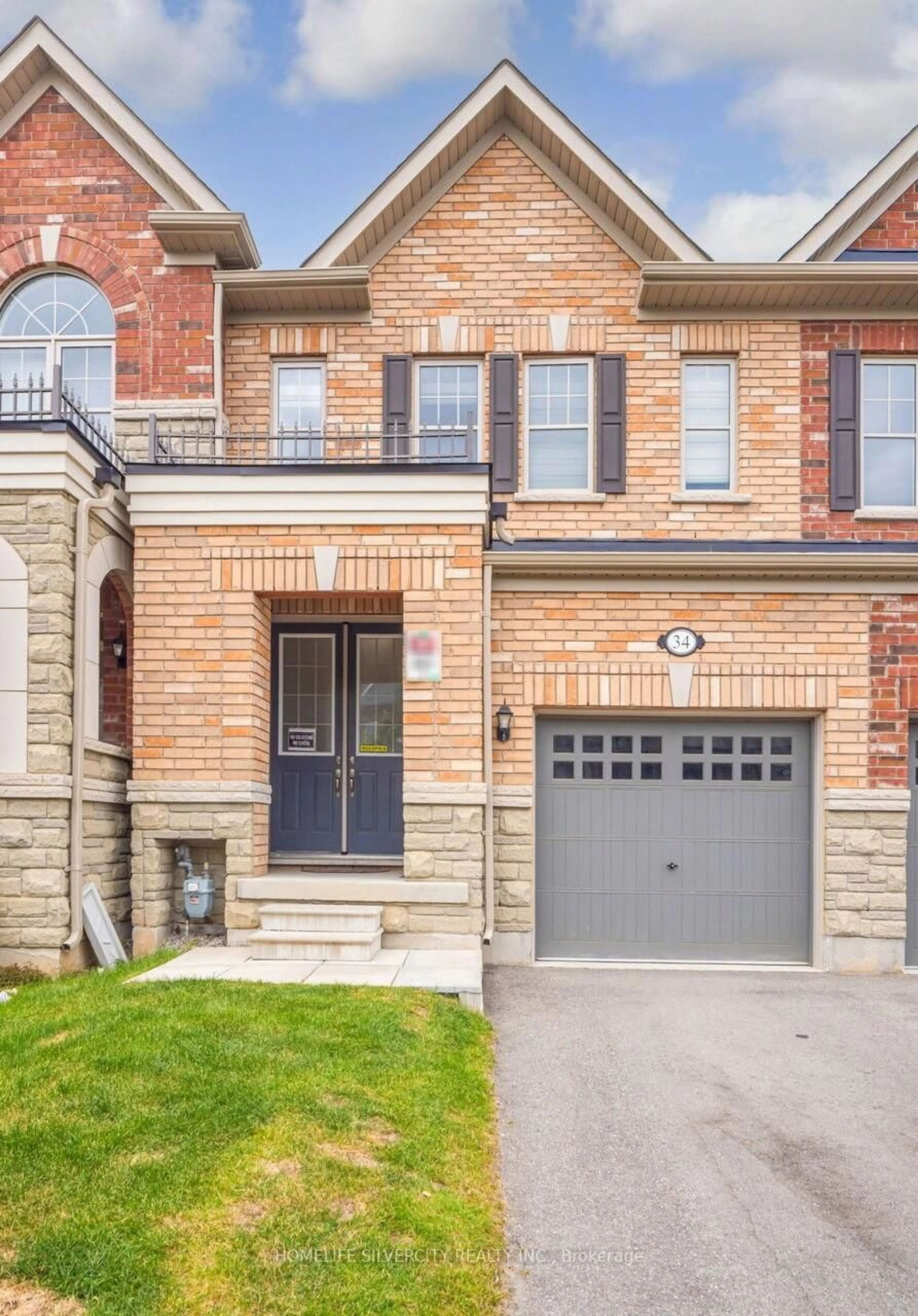 Home with brick exterior material, street for 34 Matterhorn Rd, Brampton Ontario L7A 5A4