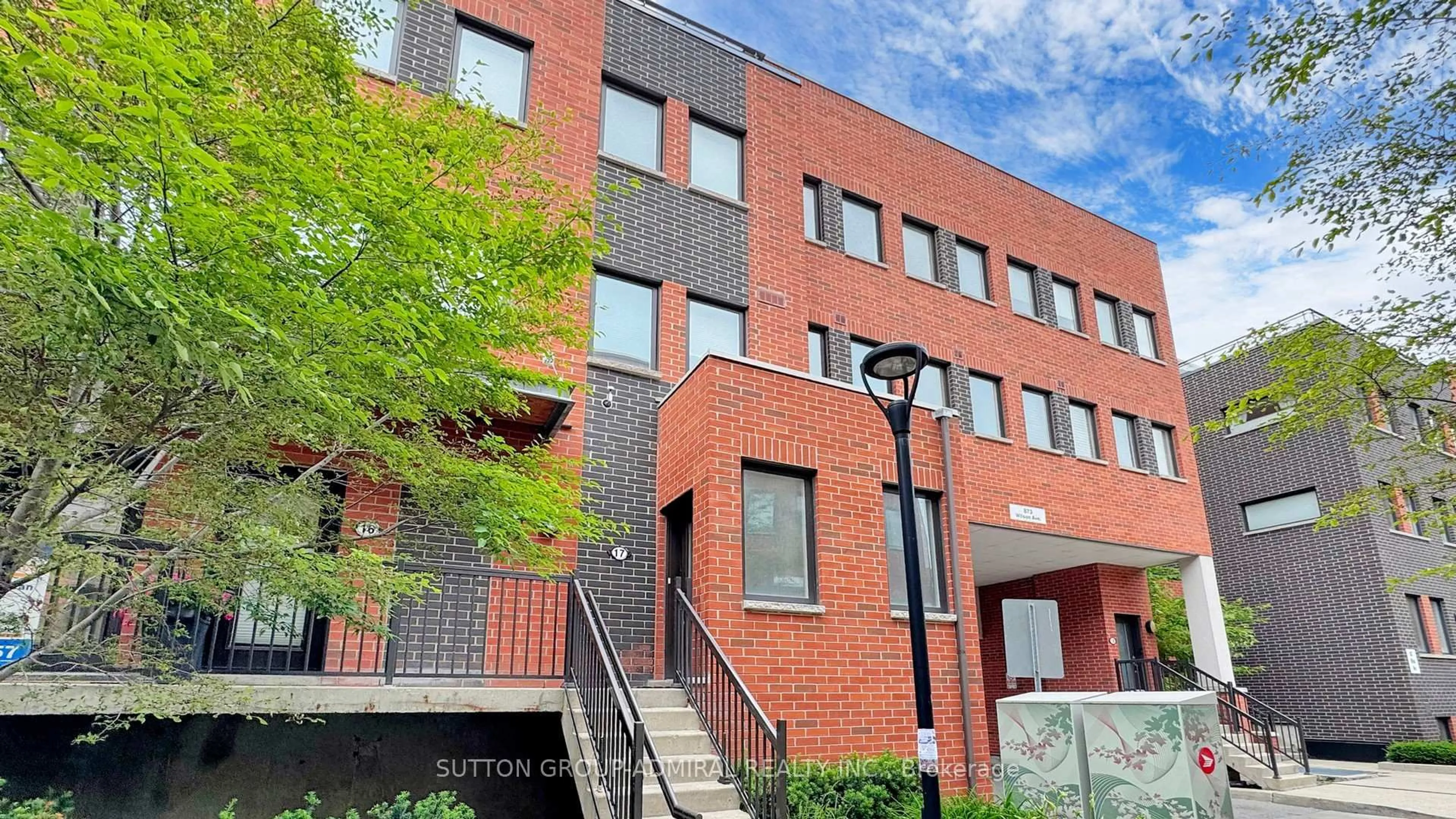 Home with brick exterior material, building for 873 Wilson Ave #17, Toronto Ontario M3K 1E6
