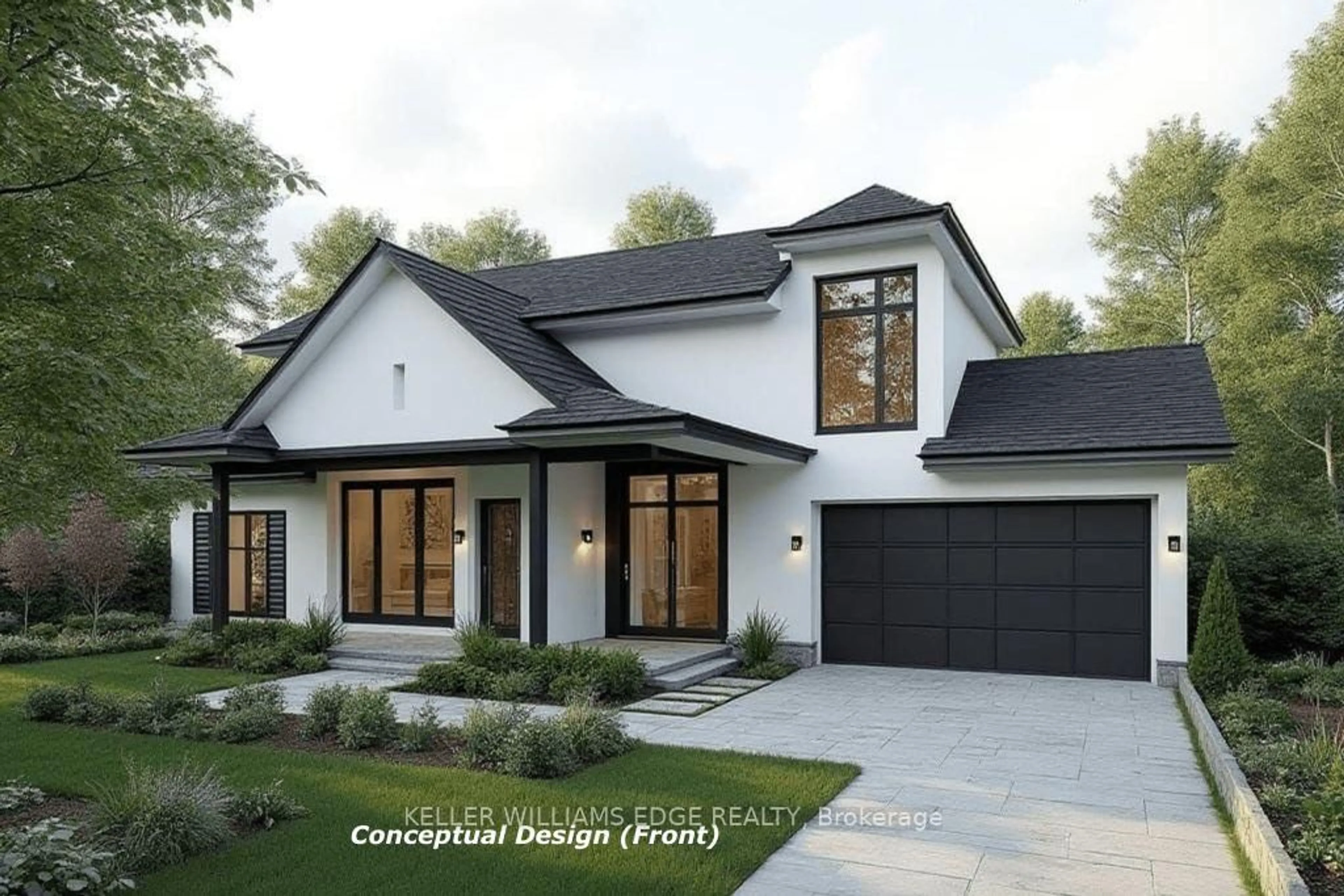Home with brick exterior material, street for 183 Old Upper Middle Rd, Oakville Ontario L6H 1M2