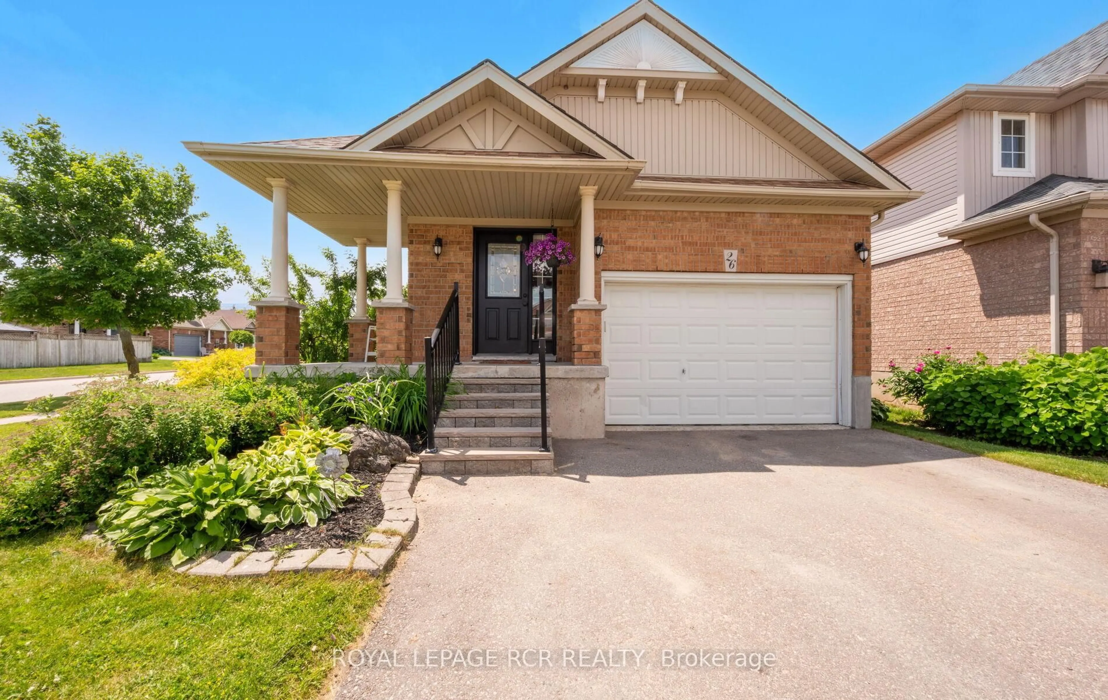 Home with brick exterior material, street for 26 Fendley Rd, Orangeville Ontario L9W 5G1