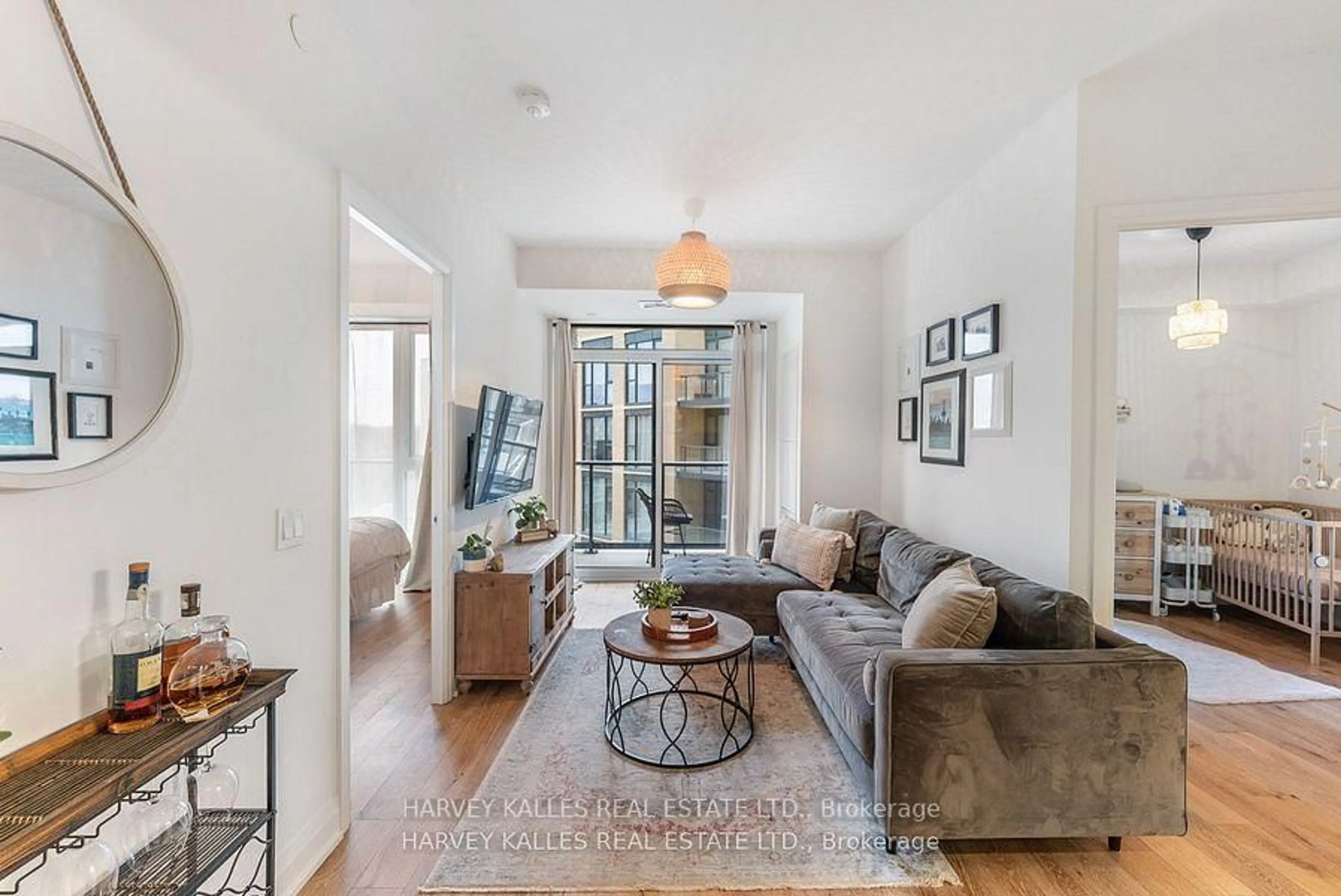 Living room with furniture, unknown for 293 The Kingsway #521, Toronto Ontario M9A 0E8