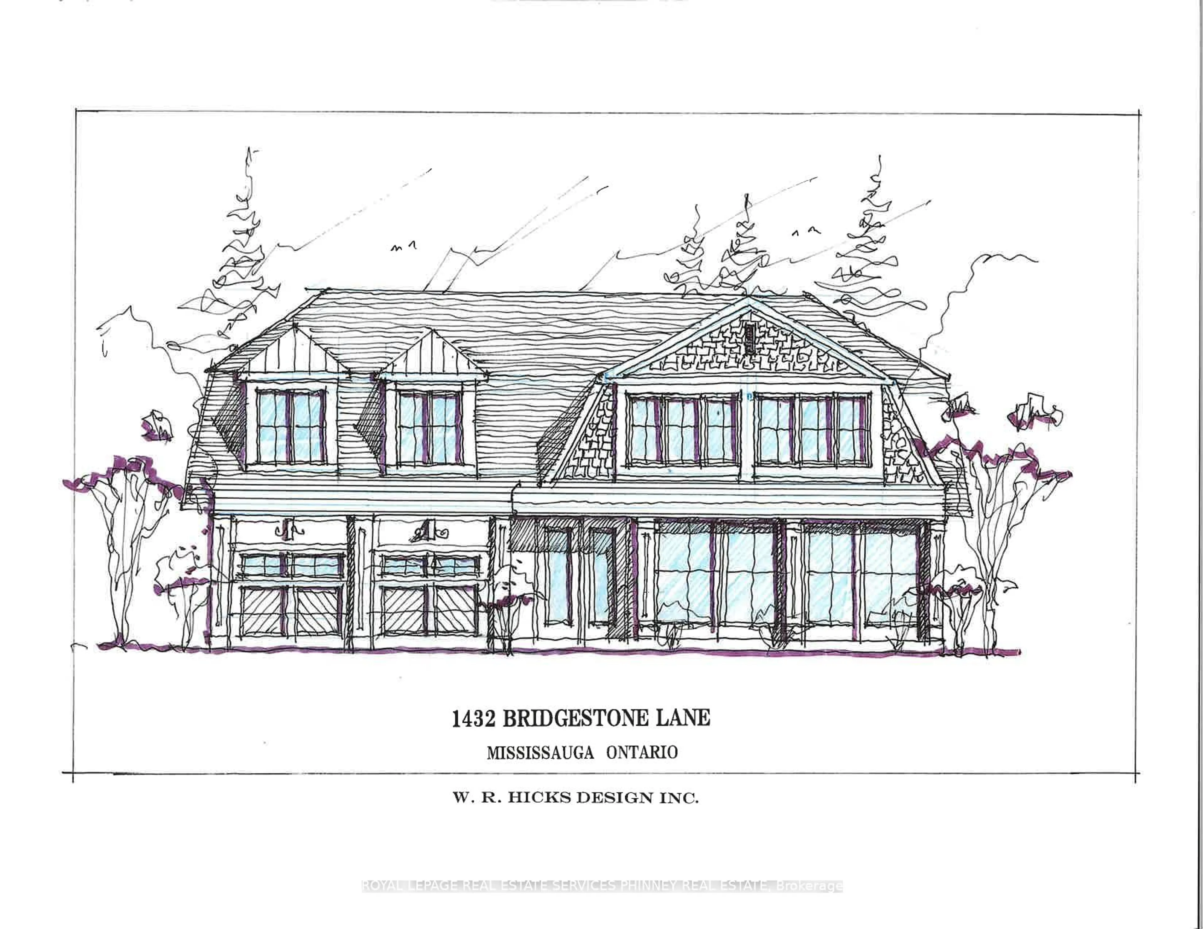 Floor plan for 1432 Bridgestone Lane, Mississauga Ontario L5J 4E2