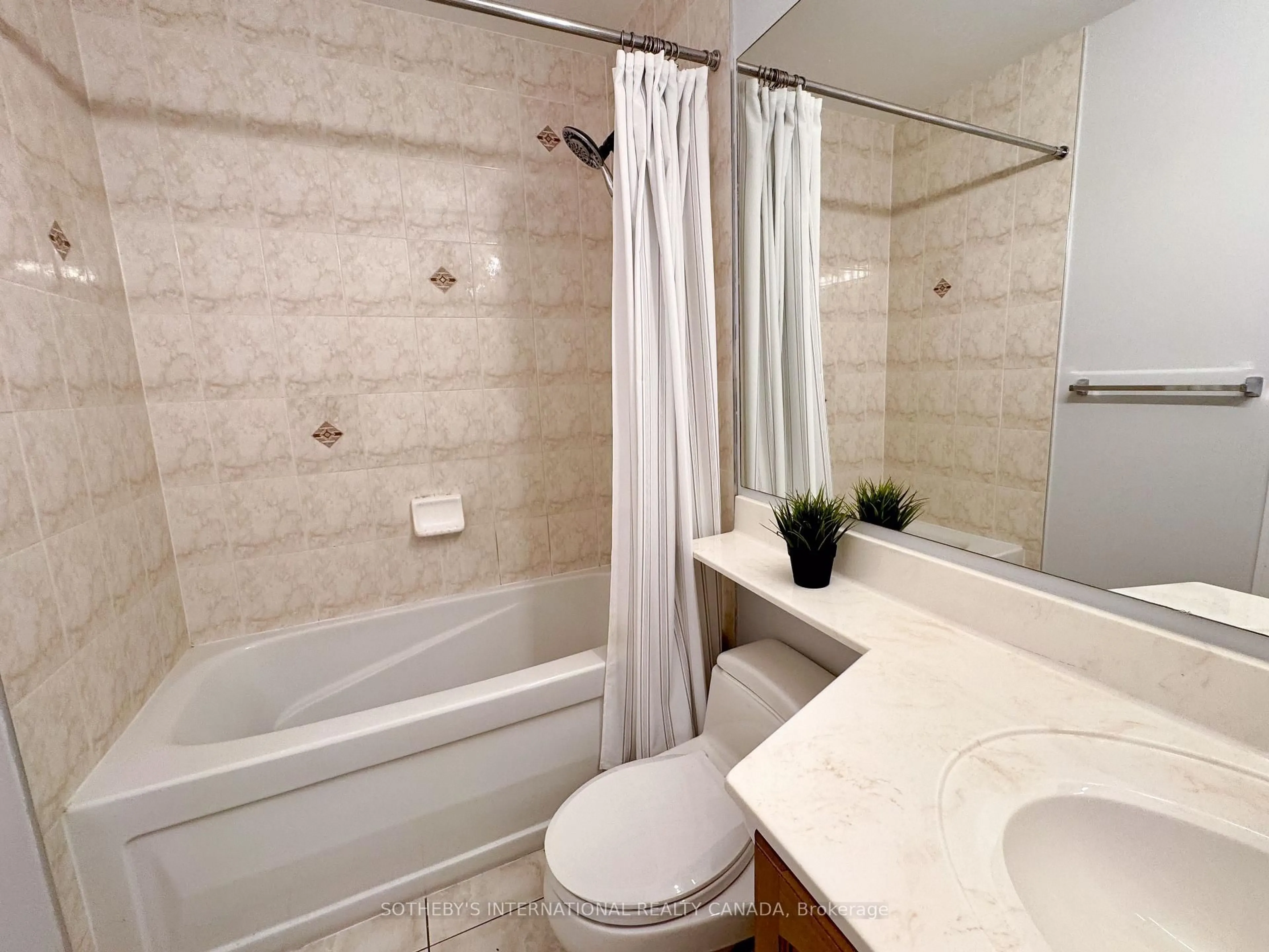 Standard bathroom, ceramic/tile floor for 70 Absolute Ave #306, Mississauga Ontario L4Z 0A4
