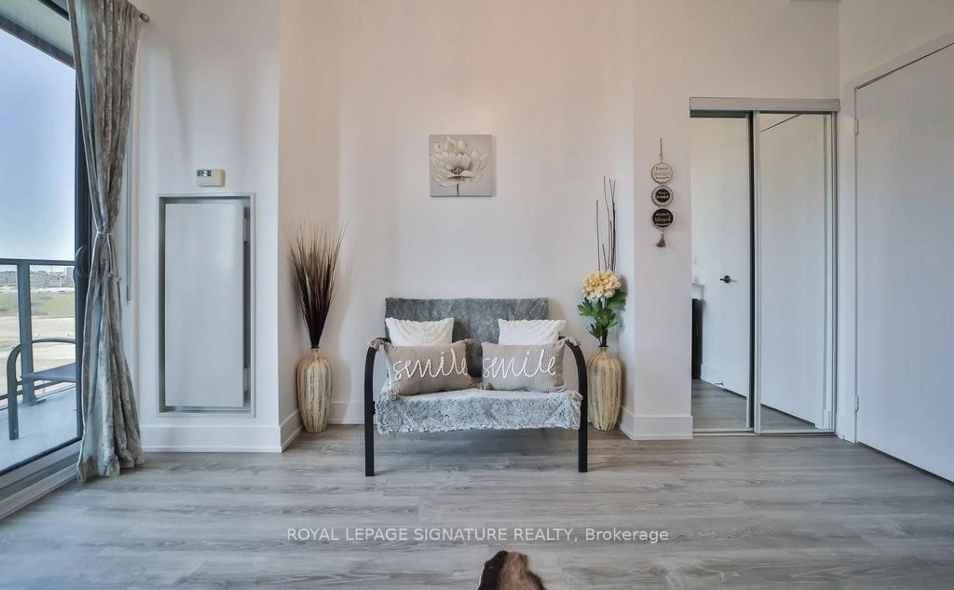 Living room with furniture, unknown for 30 Shore Breeze Dr #913, Toronto Ontario M8V 0J1