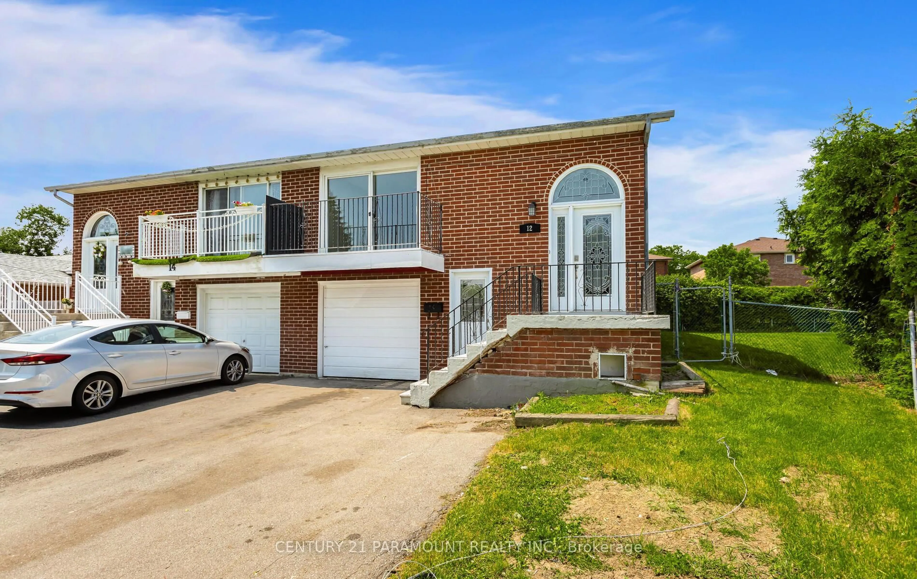 Home with brick exterior material, street for 12 Montjoy Cres, Brampton Ontario L6S 3E7