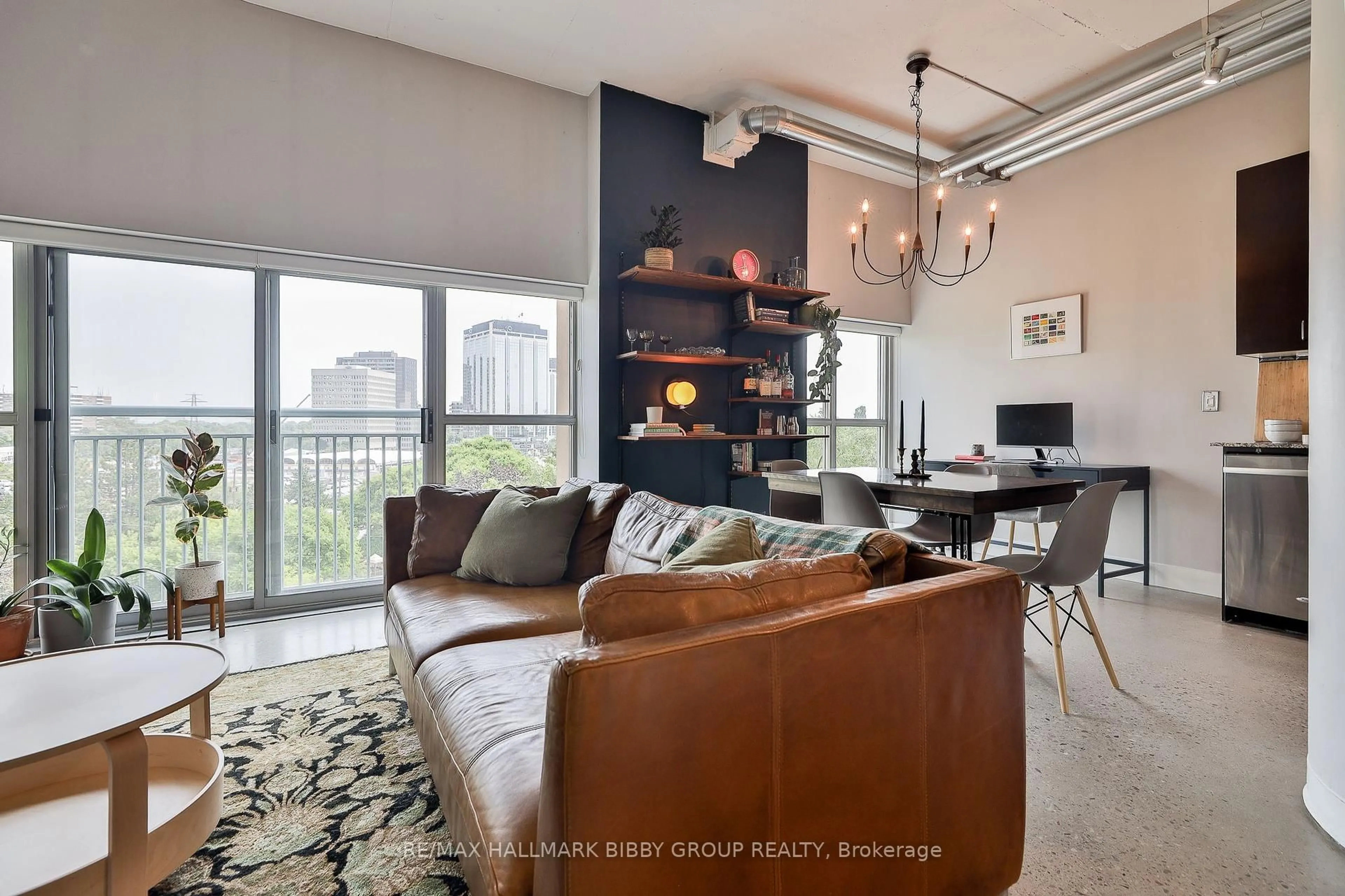 Living room with furniture, unknown for 2 Fieldway Rd #505, Toronto Ontario M8Z 3L2