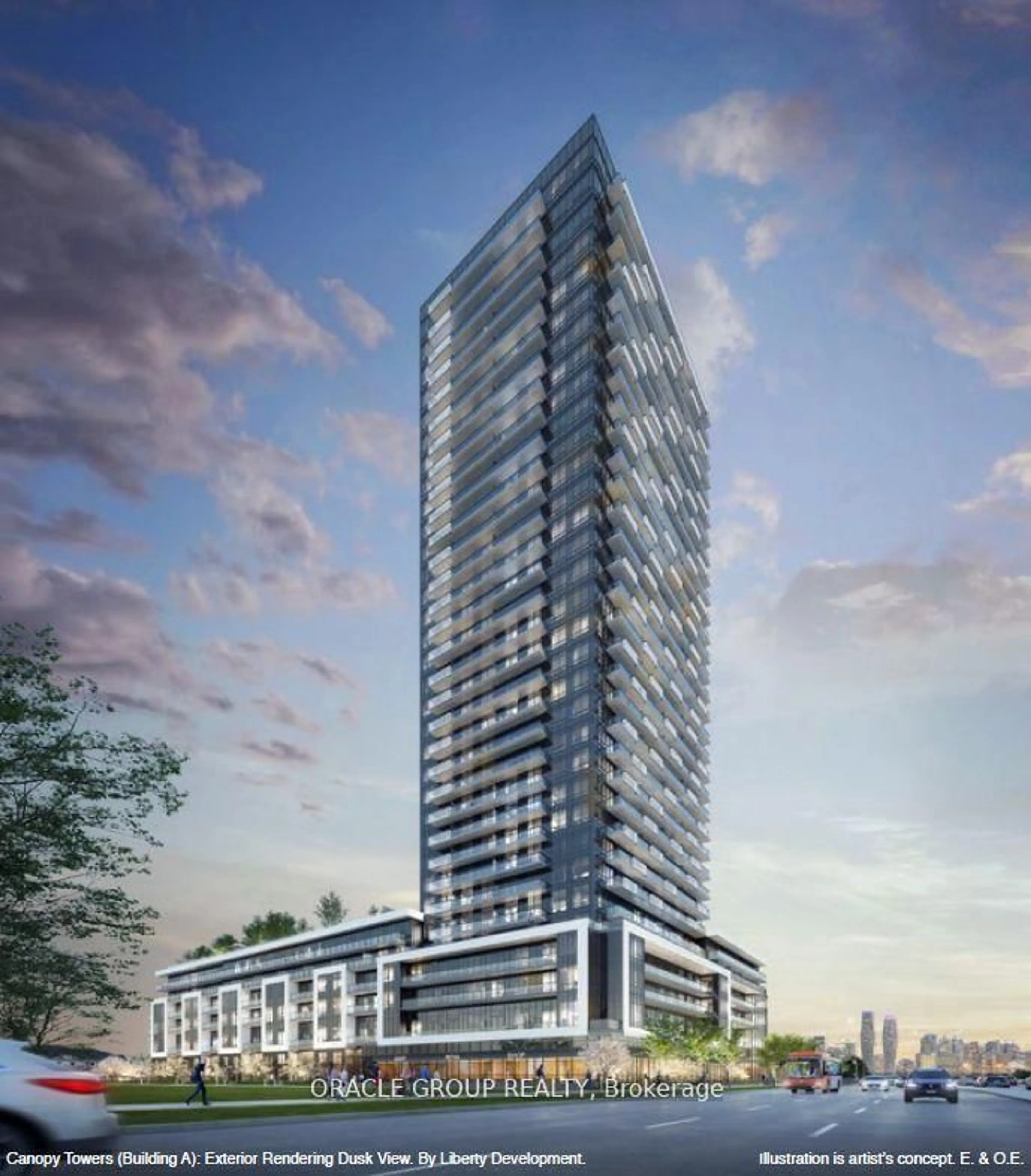 Indoor foyer for 5105 Hurontario St #A-3312, Mississauga Ontario L4Z 3X7