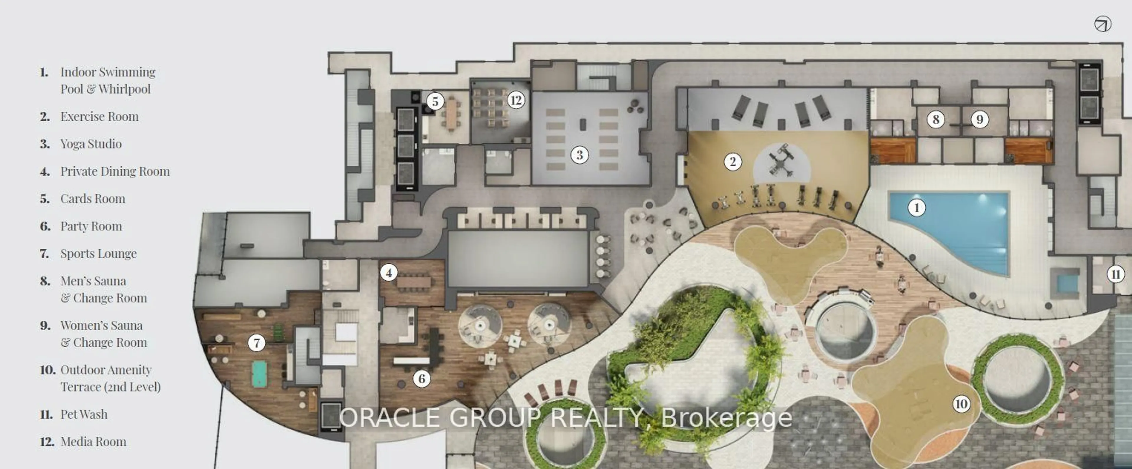 Floor plan for 5105 Hurontario St #A-3312, Mississauga Ontario L4Z 3X7