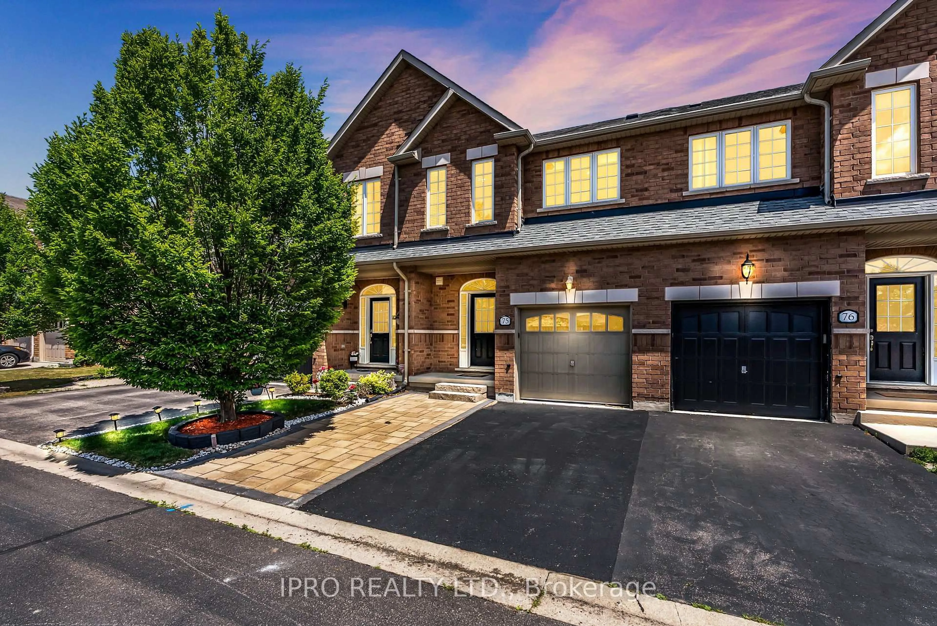 Home with brick exterior material, street for 651 Farmstead Dr #75, Milton Ontario L9T 7W2
